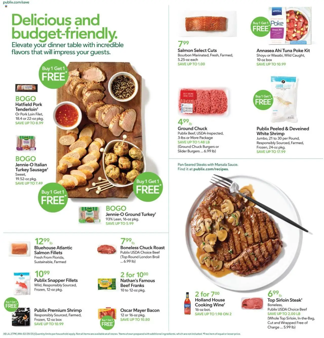 Publix Weekly ad from (02/20/2025) - Ad this week, Flyer - Page number 4