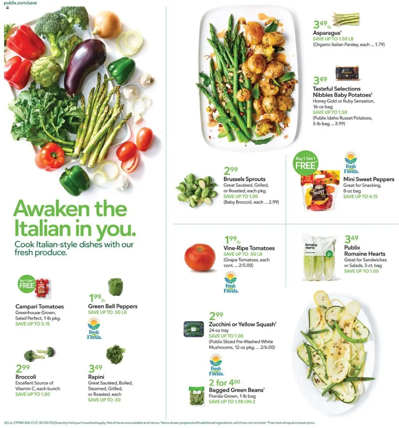 Publix Weekly ad from (02/20/2025) - Ad this week, Flyer - Page number 6