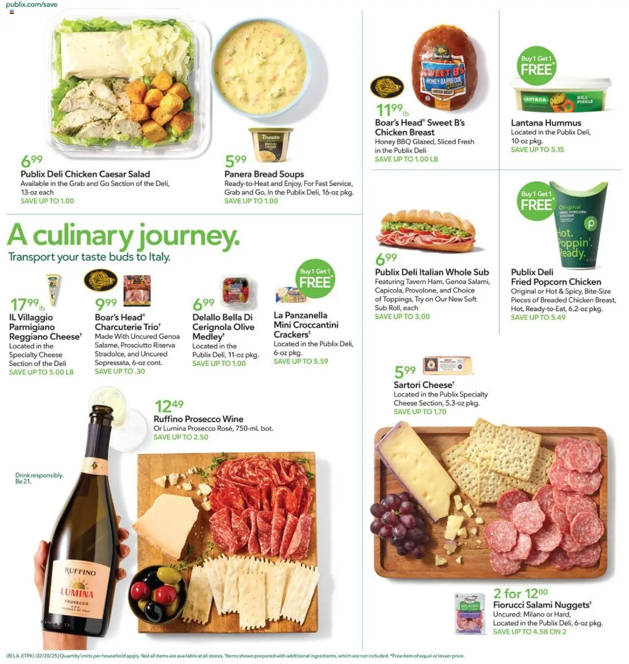 Publix Weekly ad from (02/20/2025) - Ad this week, Flyer - Page number 8