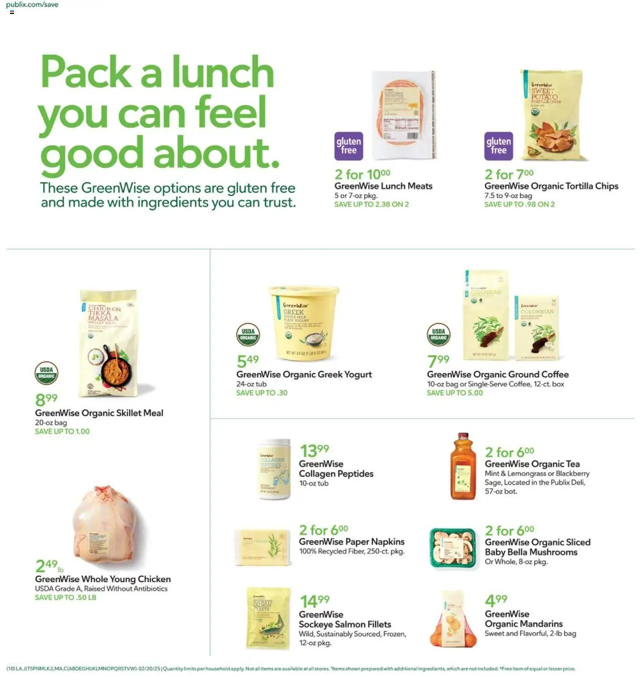 Publix Weekly ad from (02/20/2025) - Ad this week, Flyer - Page number 10