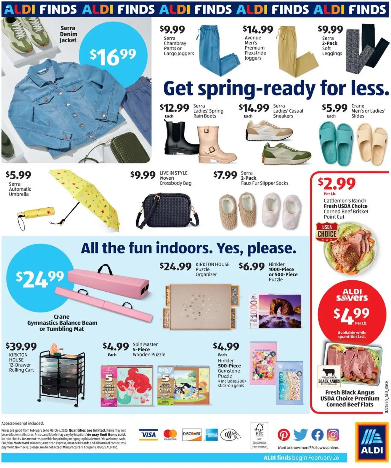 Aldi Weekly Ad from 02/26/2025 - Flyer, Sales ad - Page number 2