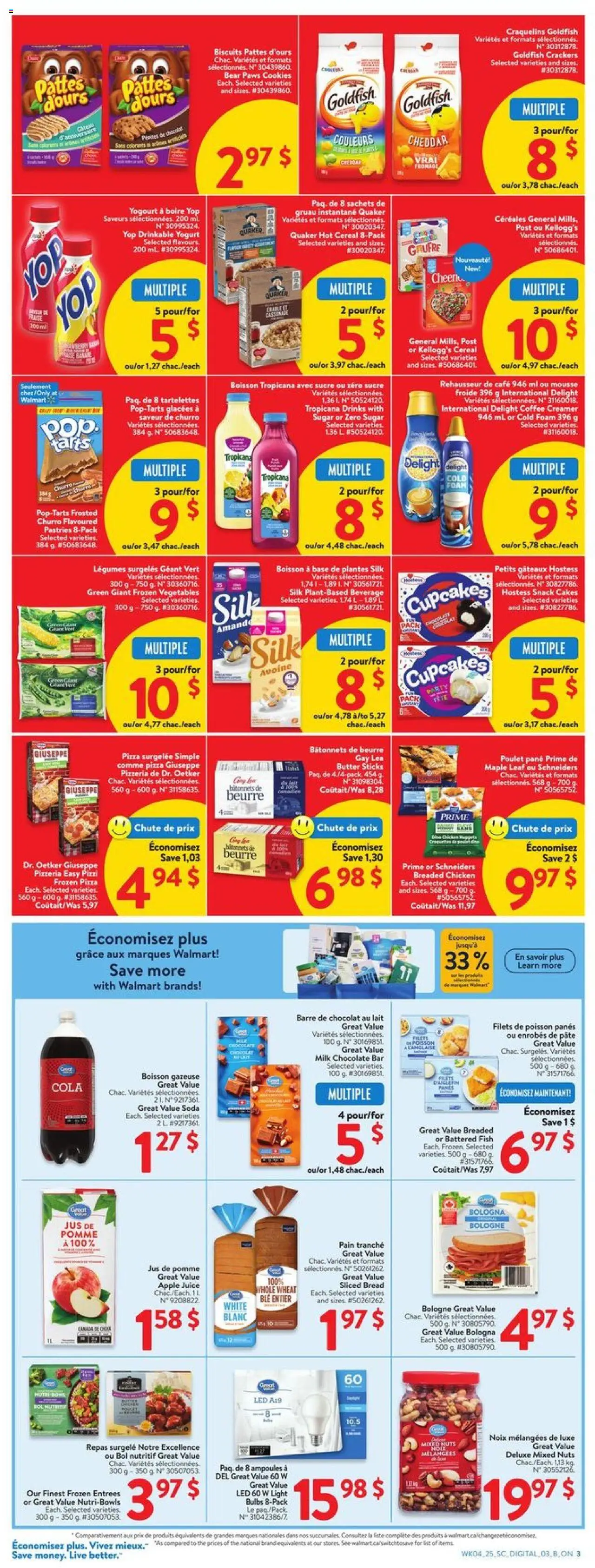 Walmart flyer valid from Feb 20, 2025 - page number 4
