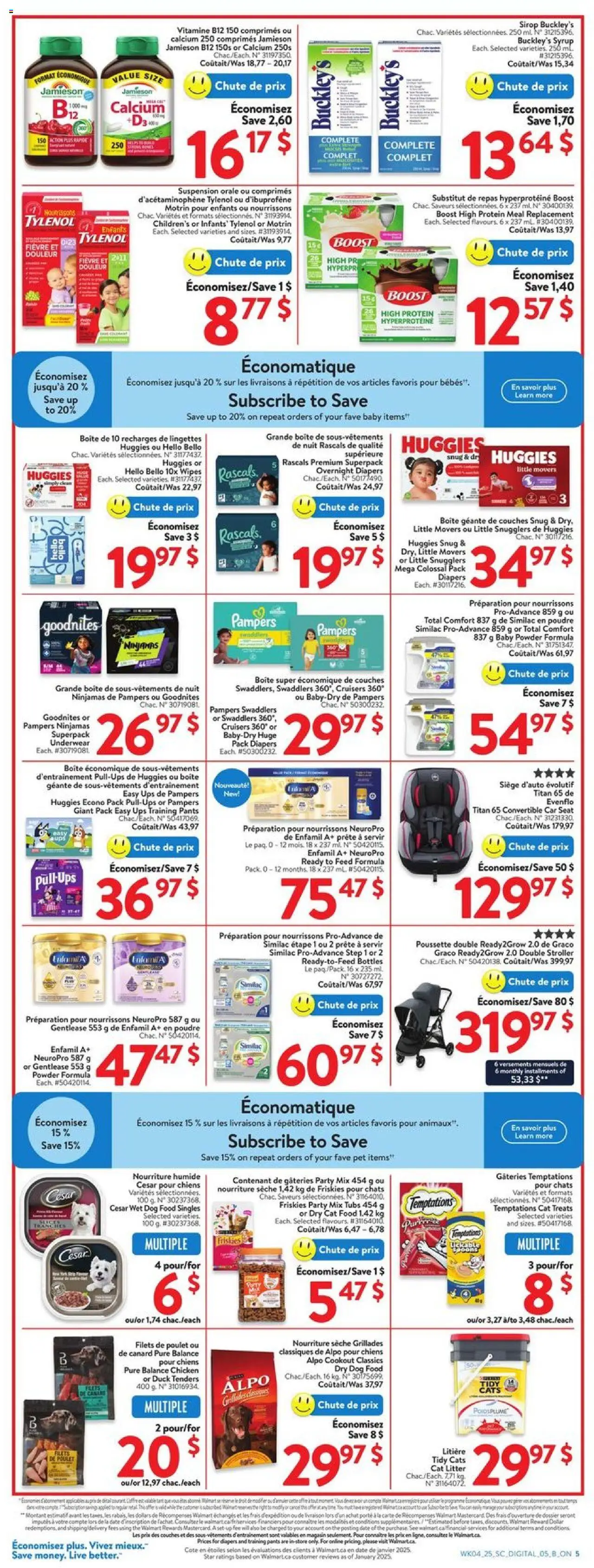 Walmart flyer valid from Feb 20, 2025 - page number 7