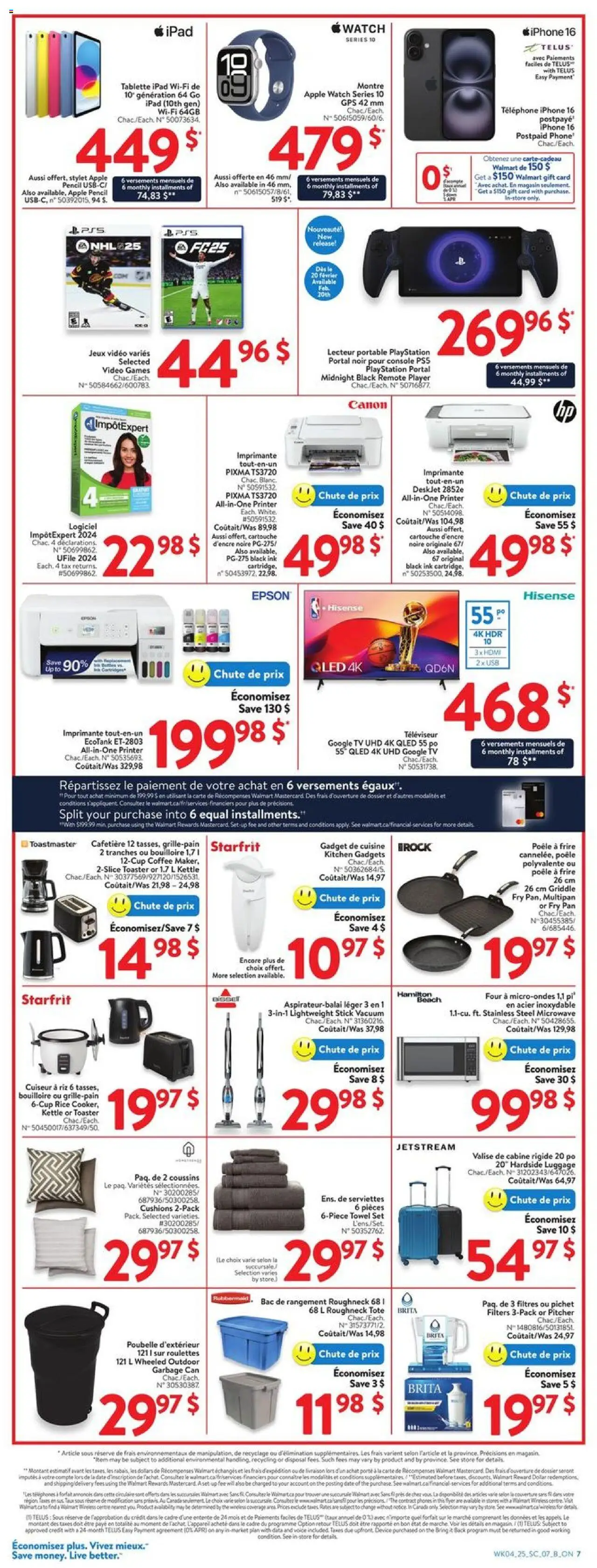 Walmart flyer valid from Feb 20, 2025 - page number 10