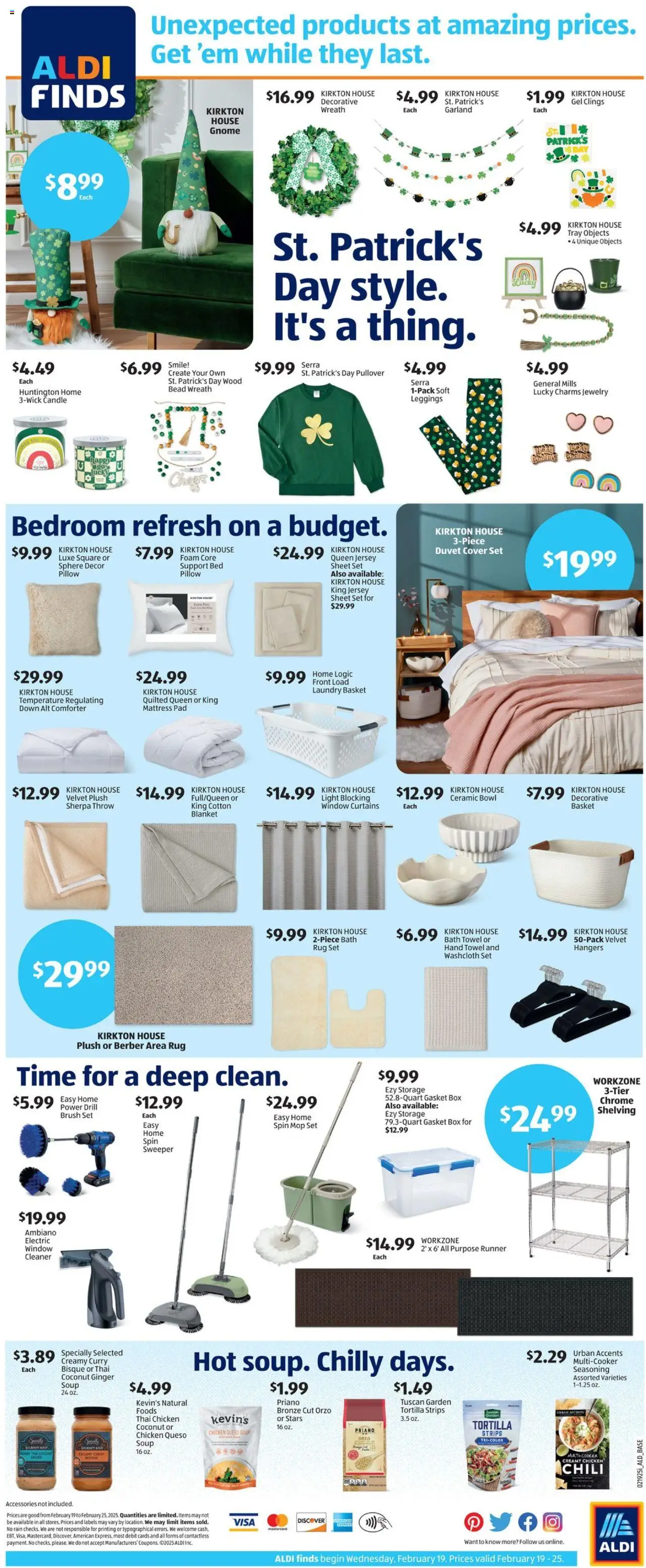 Aldi Weekly Ad from 02/19/2025 - Flyer, Sales ad - Page number 2
