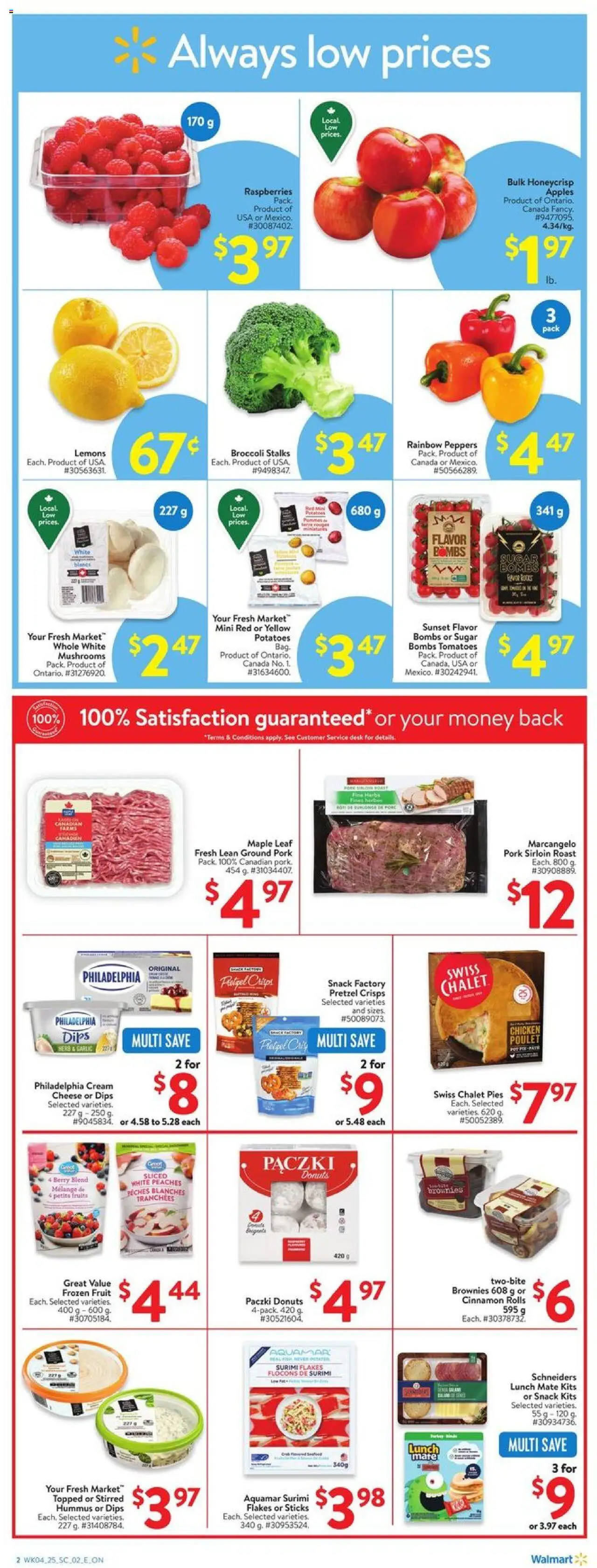 Walmart flyer valid from Feb 20, 2025 - page number 3