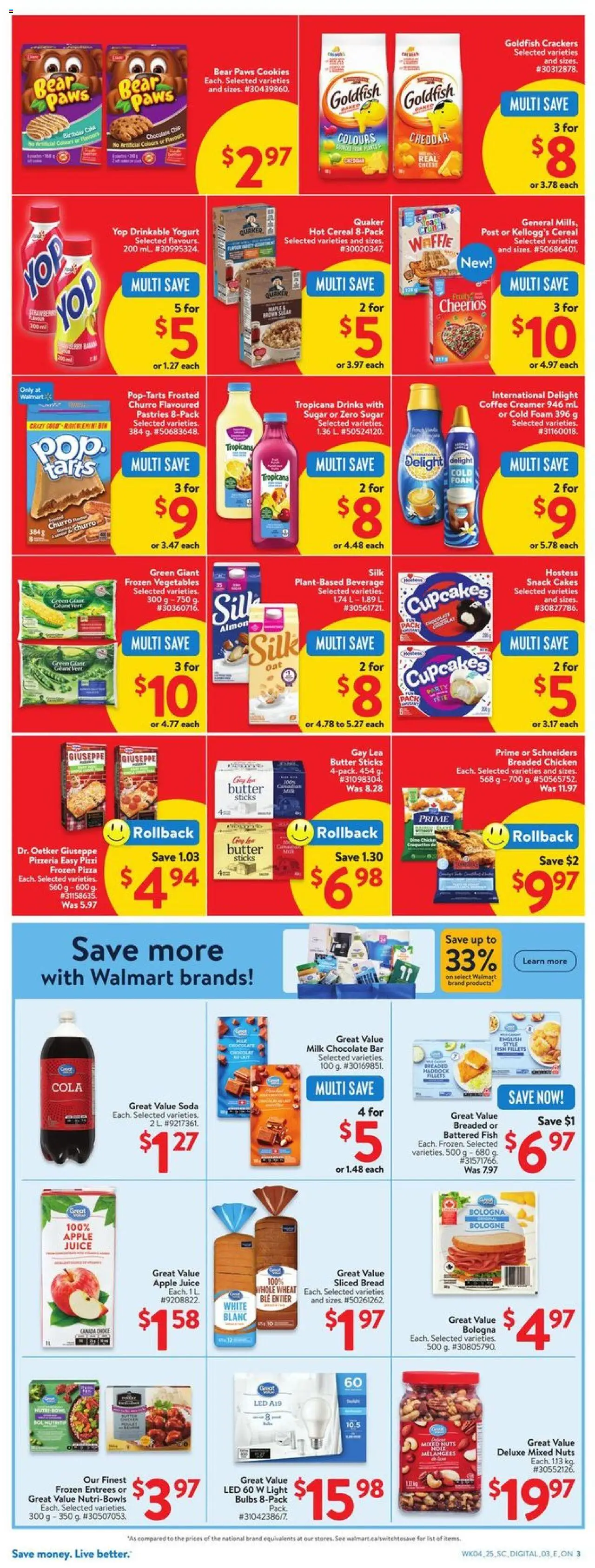 Walmart flyer valid from Feb 20, 2025 - page number 4