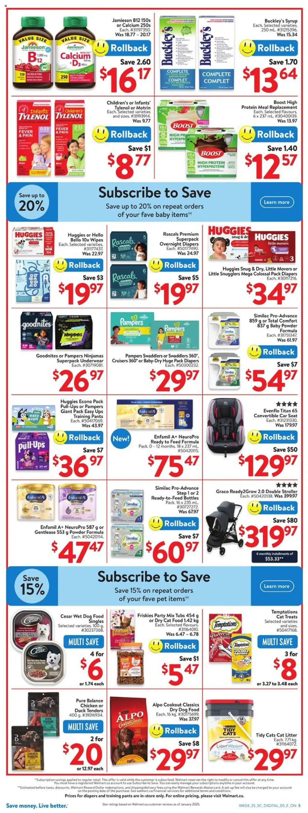 Walmart flyer valid from Feb 20, 2025 - page number 11