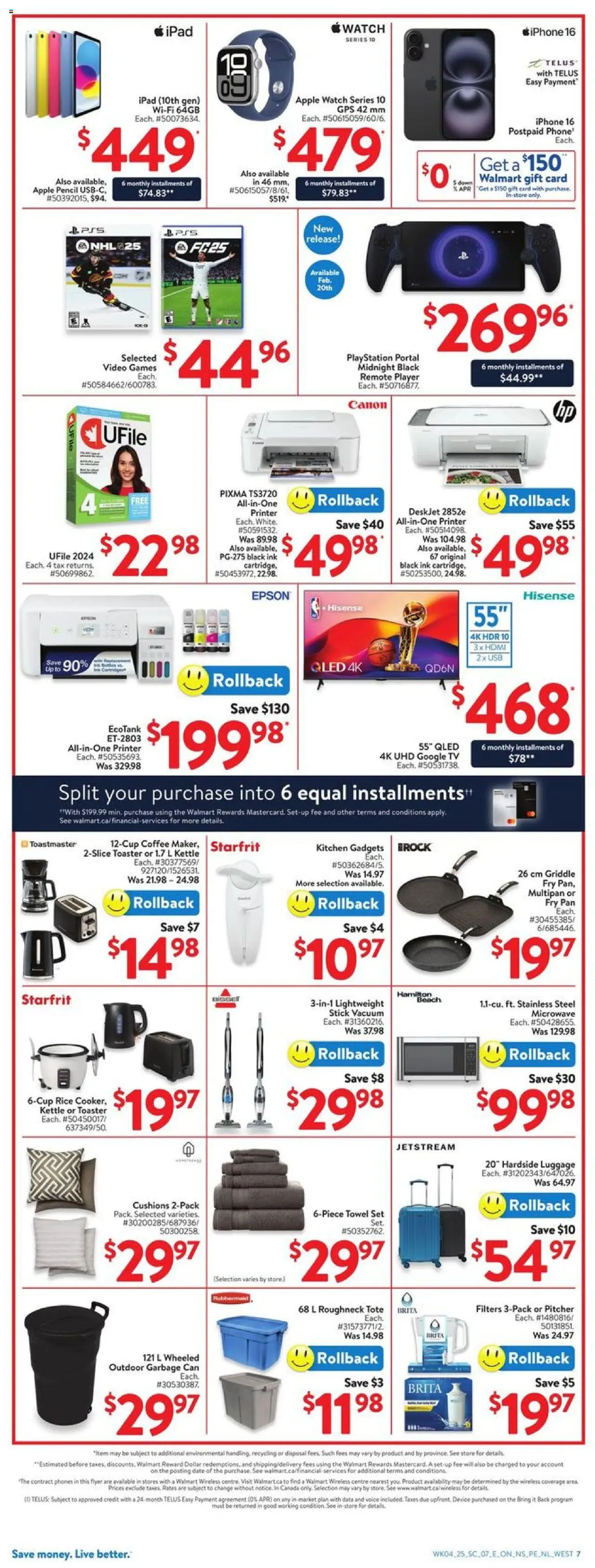 Walmart flyer valid from Feb 20, 2025 - page number 14