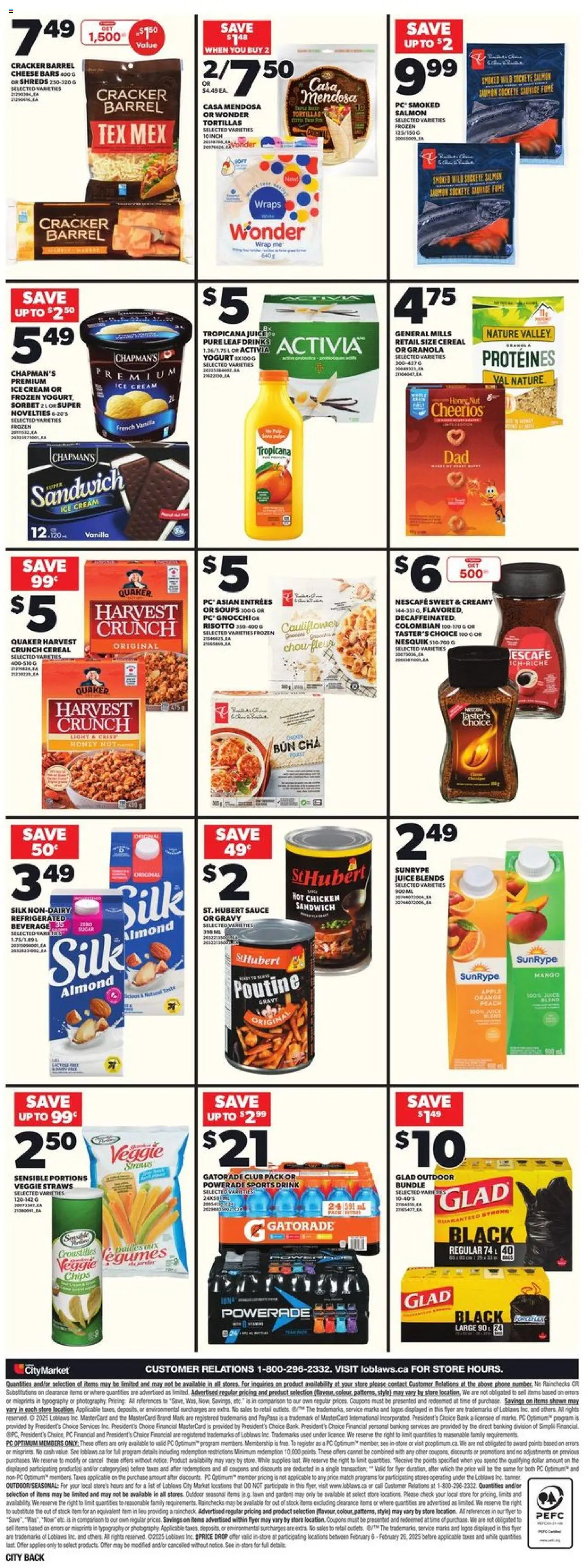 Loblaws flyer valid from Feb 20, 2025 - page number 4