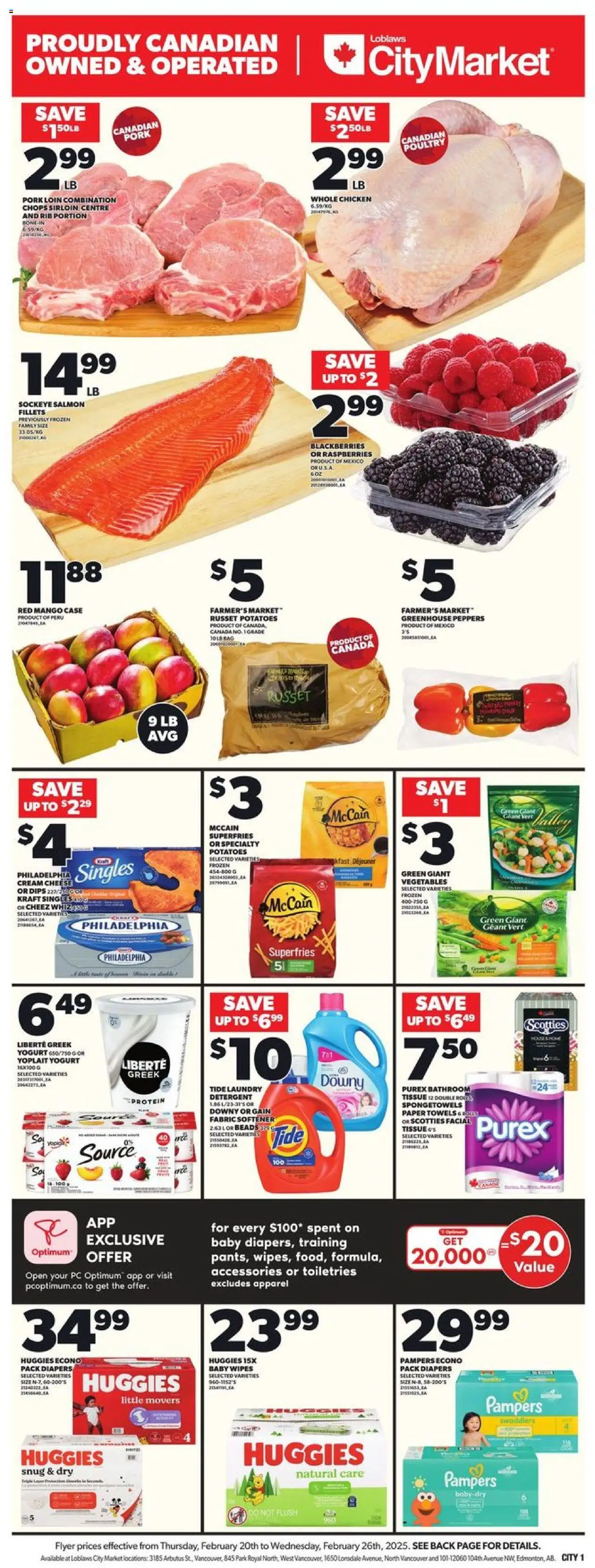 Loblaws flyer valid from Feb 20, 2025 - page number 3