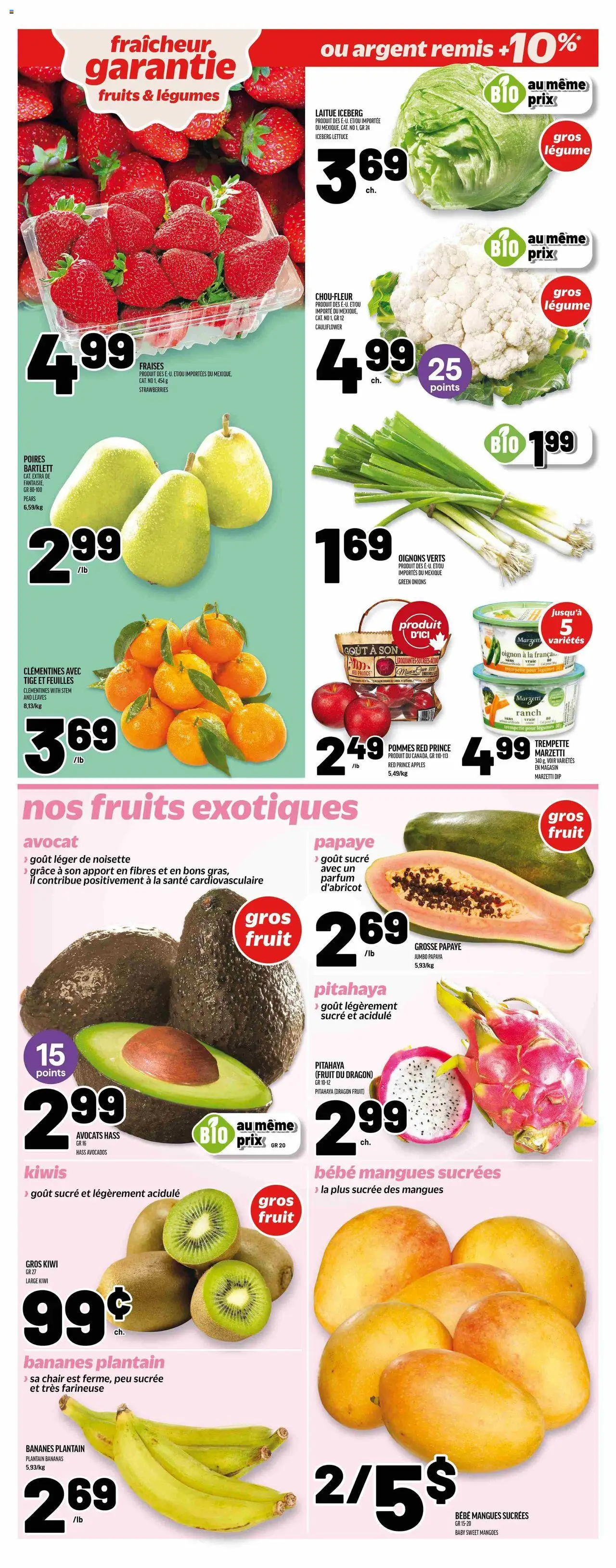 Le catalogue Weekly flyer / circulaire est valide à partir du Feb 20, 2025 numéro de la page 7