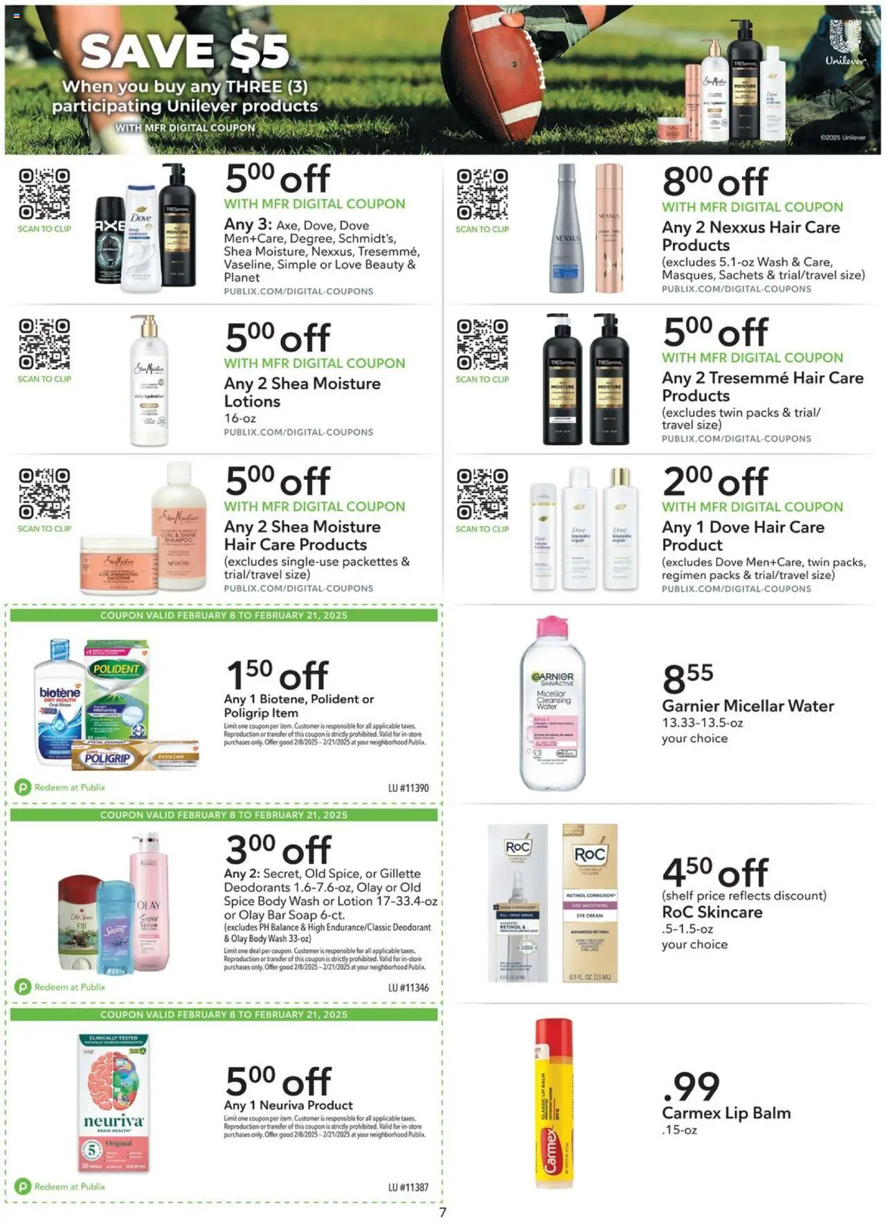 Publix Weekly ad from (02/08/2025) - Ad this week, Flyer - Page number 7