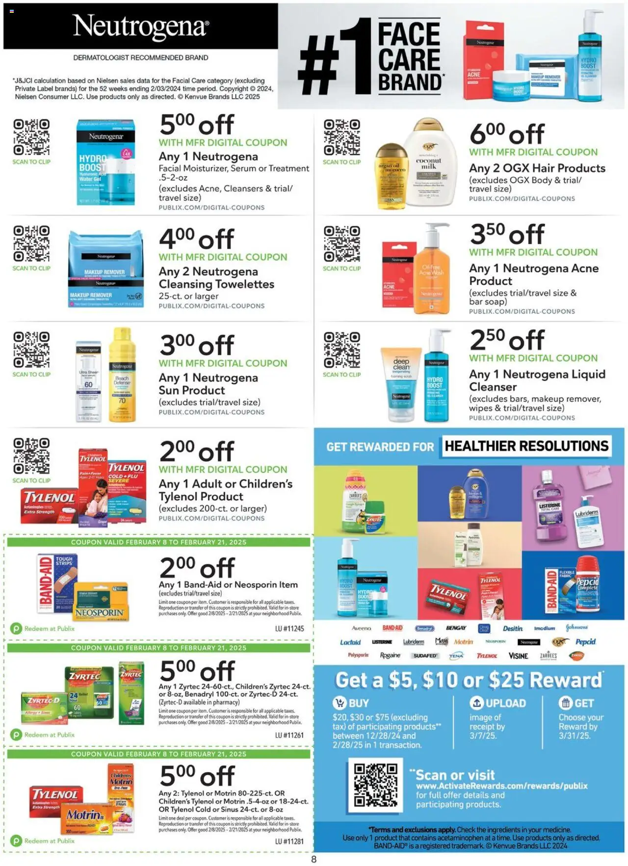 Publix Weekly ad from (02/08/2025) - Ad this week, Flyer - Page number 8