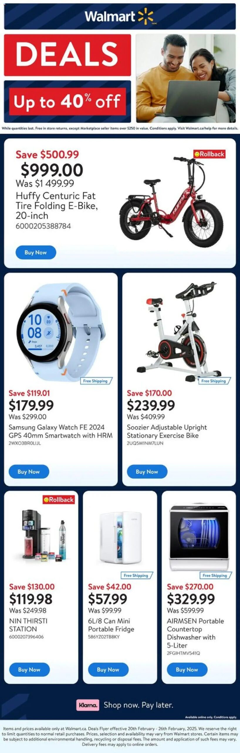 Walmart circulaire valide 20 févr. 2025 - 26 févr. 2025