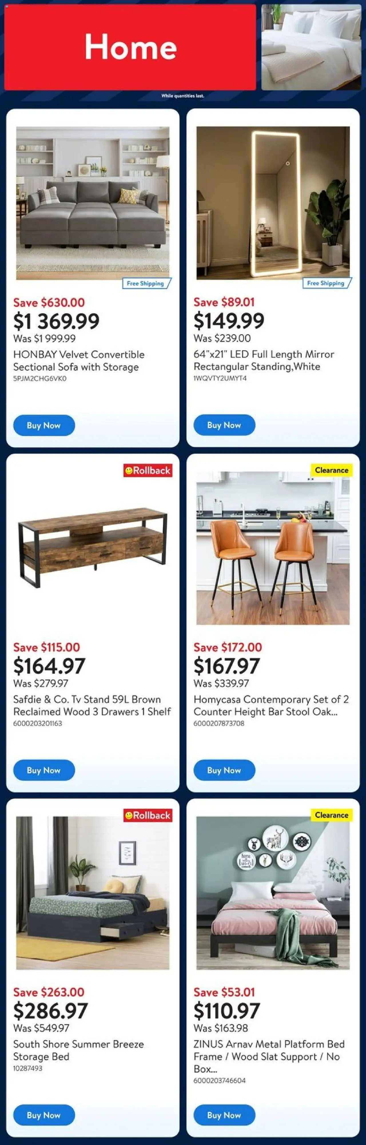 Walmart flyer valid from Feb 20, 2025 - page number 7