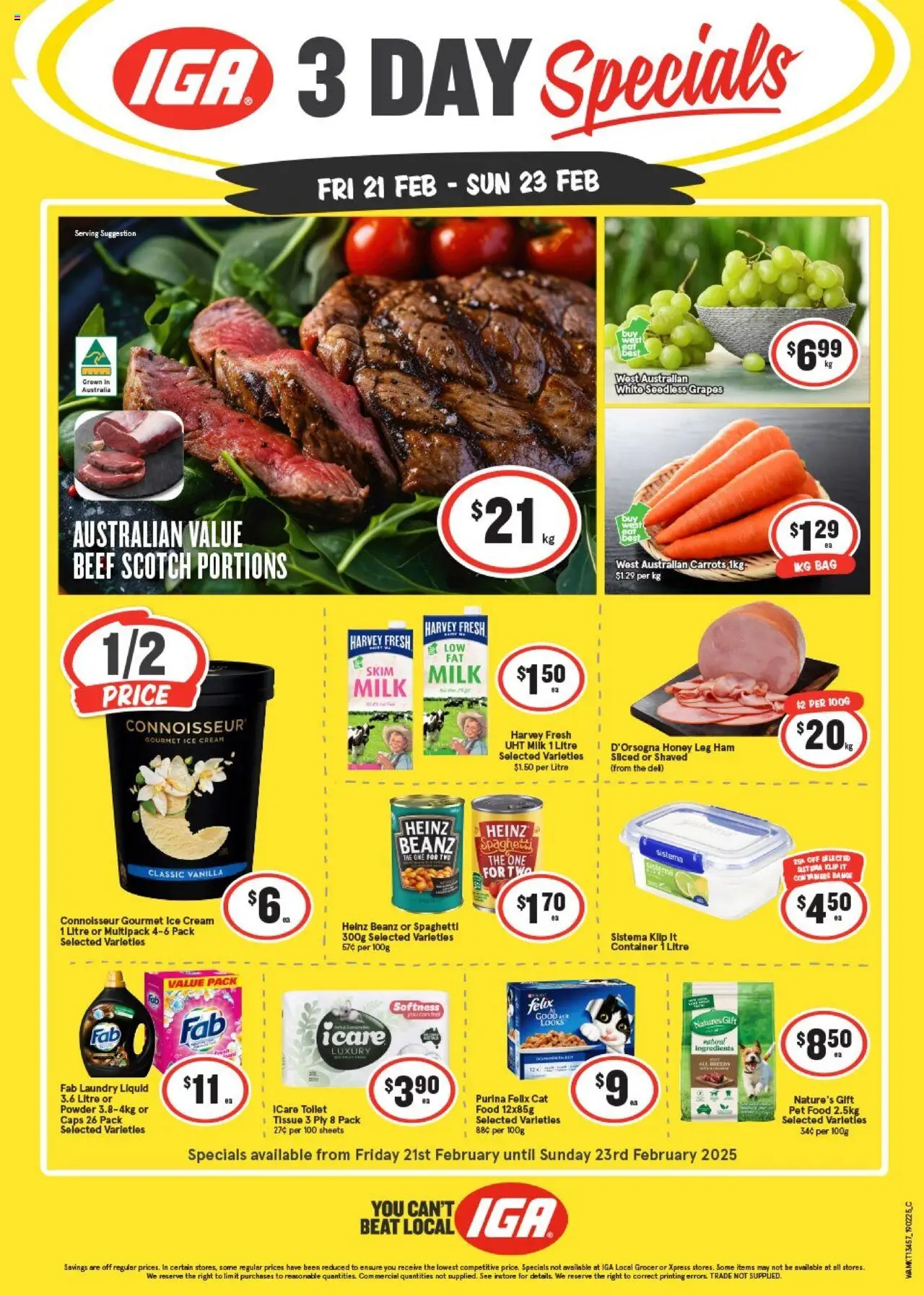 ﻿﻿IGA catalogue valid from 21/02/2025 - Preview