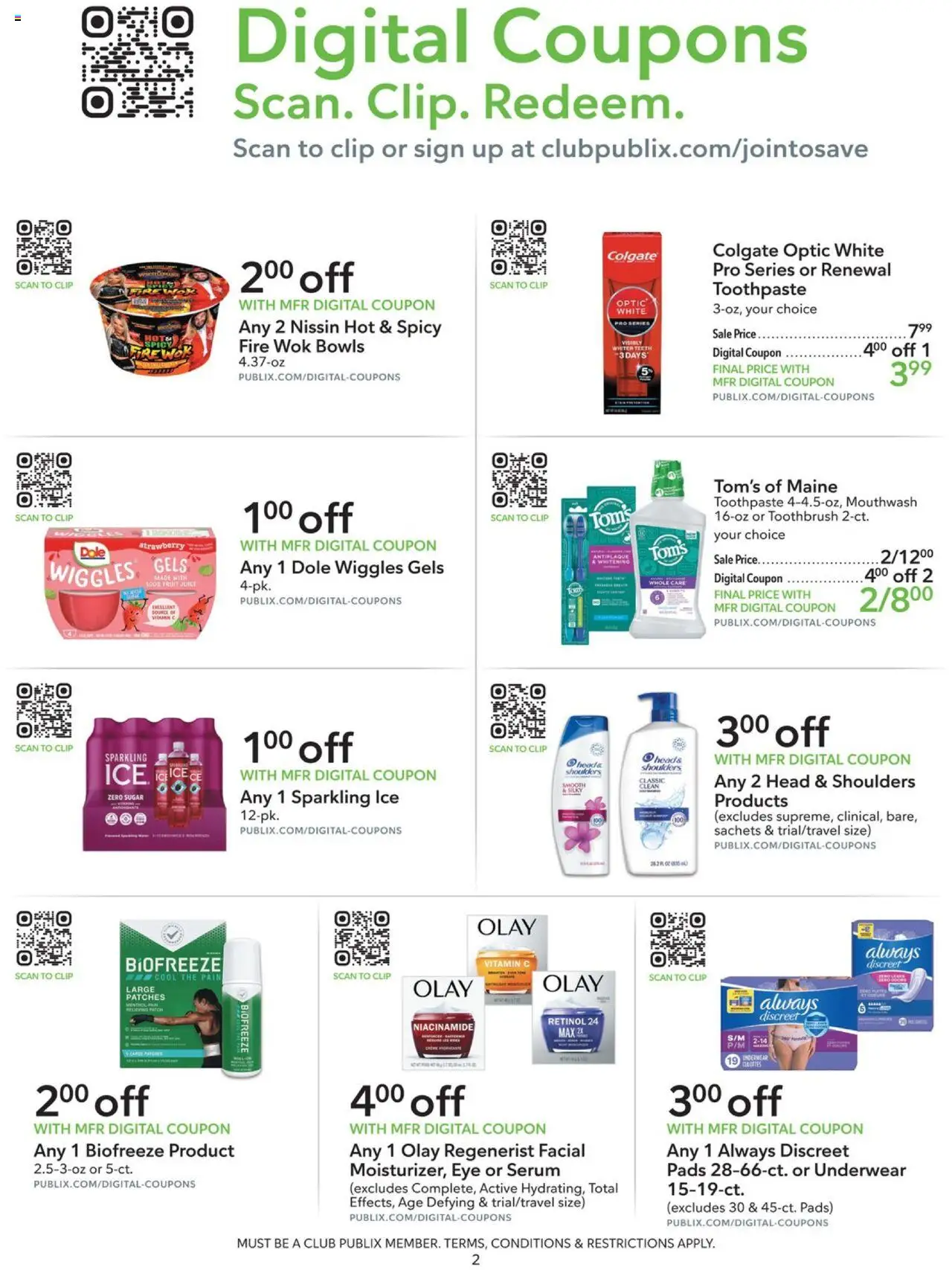 Publix Weekly ad from (02/22/2025) - Ad this week, Flyer - Page number 2