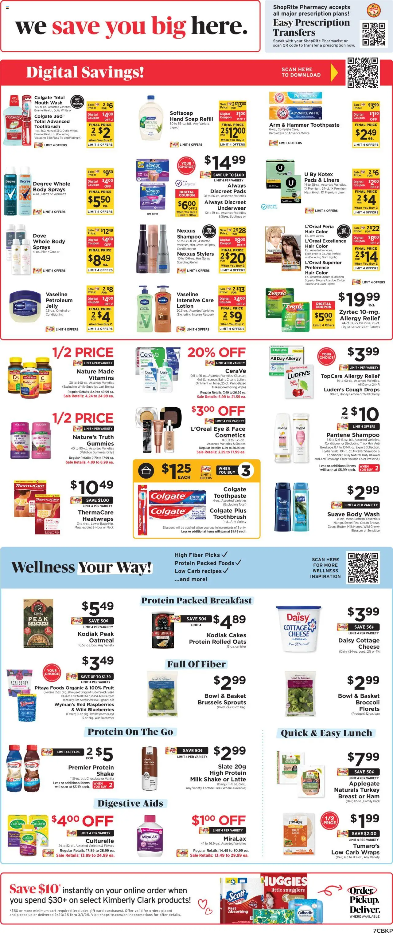 ShopRite Circular from 02/23/2025 >> Weekly Ad, flyer - Page number 8