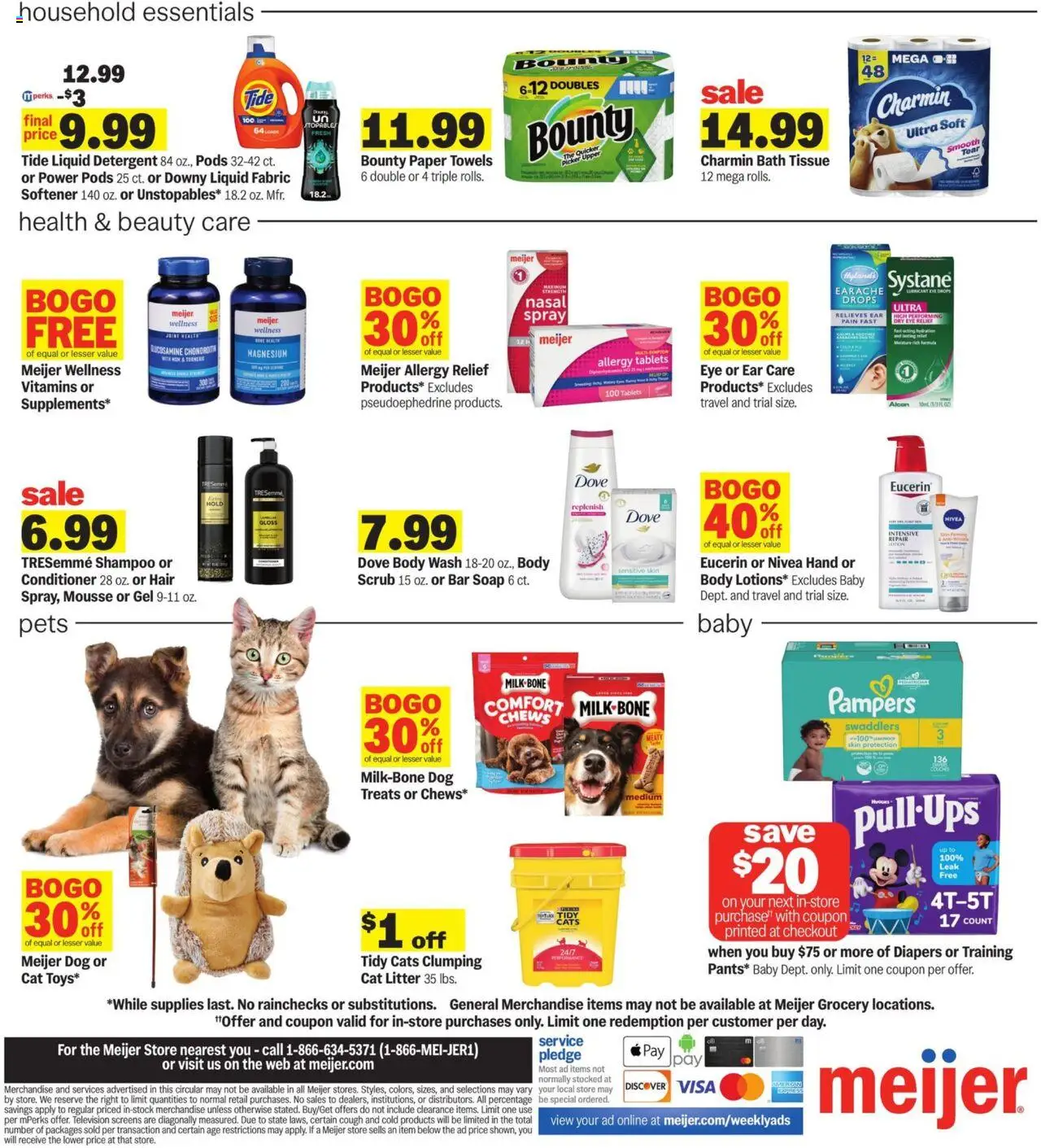 MEIJER AD from 02/23/2025 - Weekly Ad - PREVIEW - Page number 4