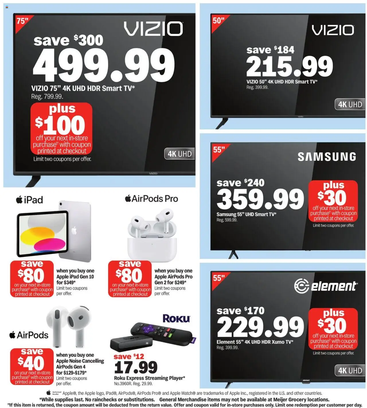 MEIJER AD from 02/23/2025 - More Deals Across the Store - PREVIEW - Page number 5