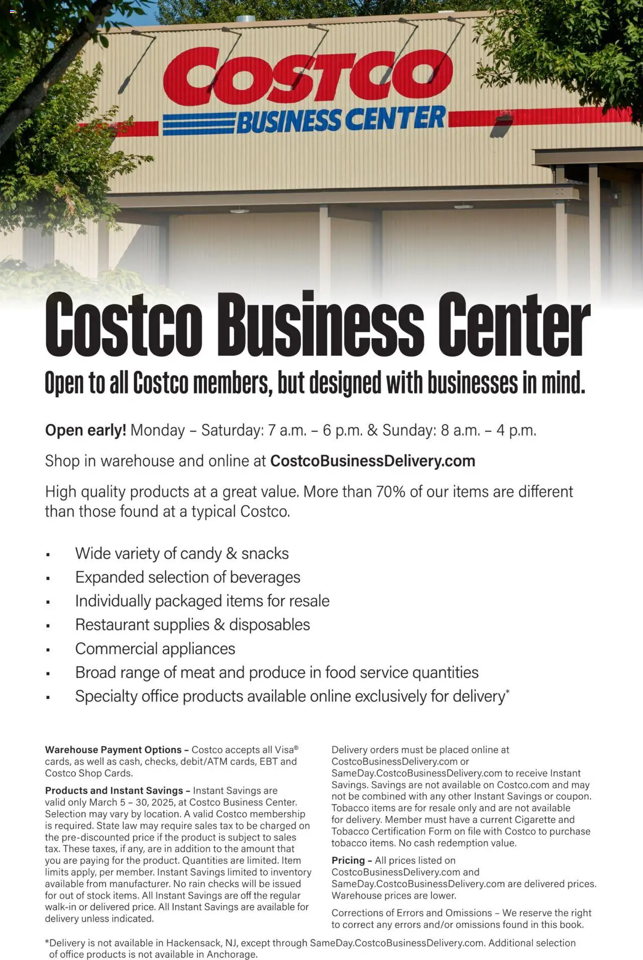 Costco Savings Event from 03/05/2025 - Flyer - Page number 2
