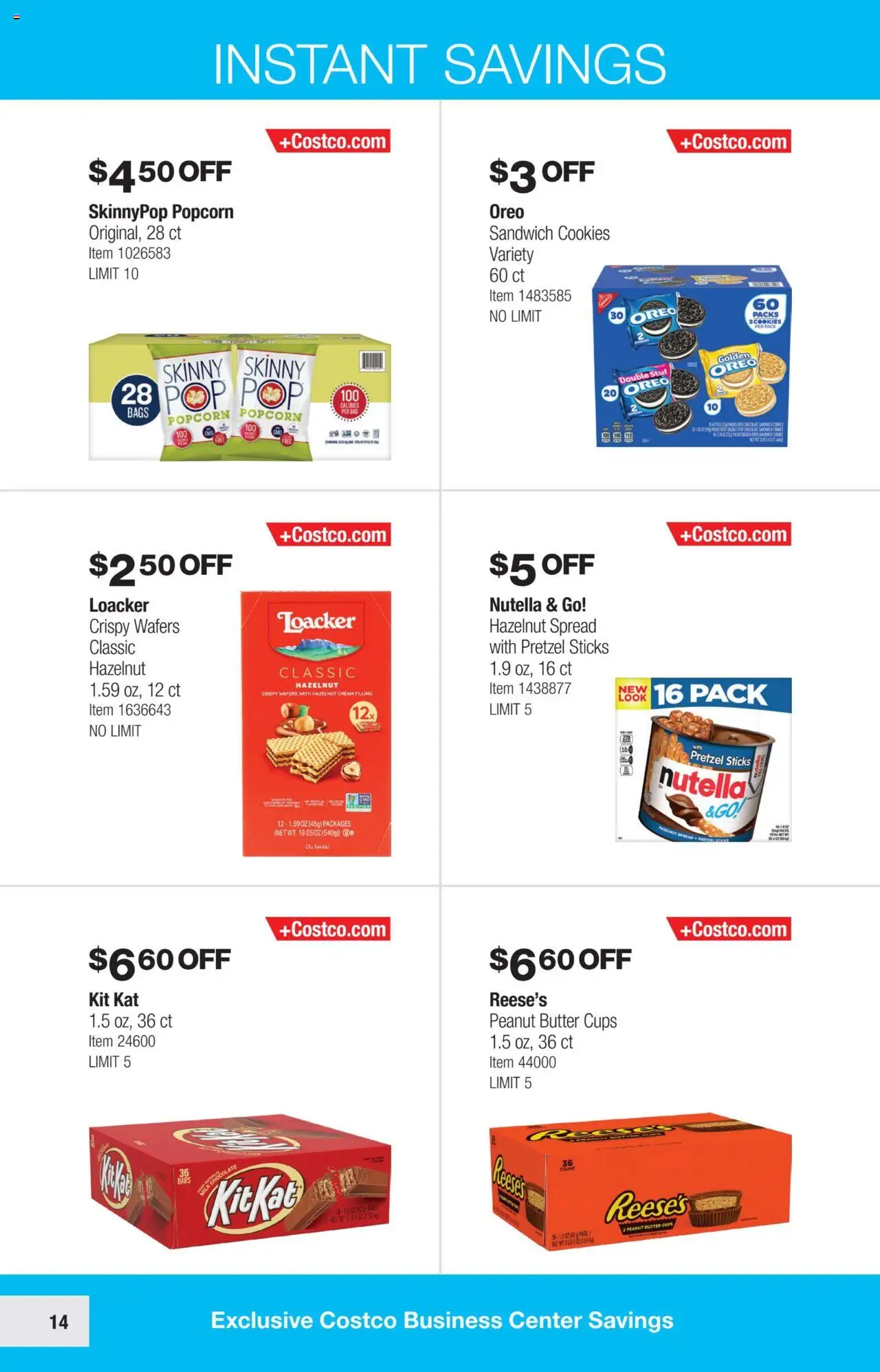 Costco Savings Event from 03/05/2025 - Flyer - Page number 14
