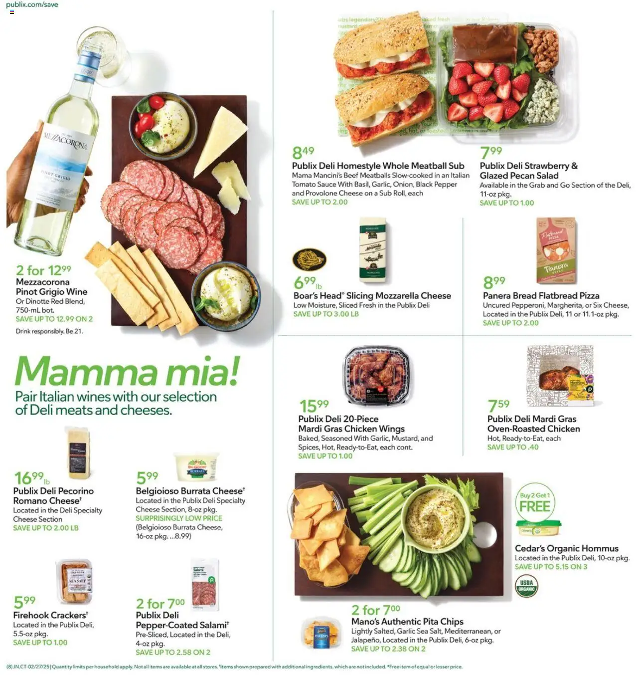 Publix Weekly ad from (02/26/2025) - Ad this week, Flyer - Page number 8