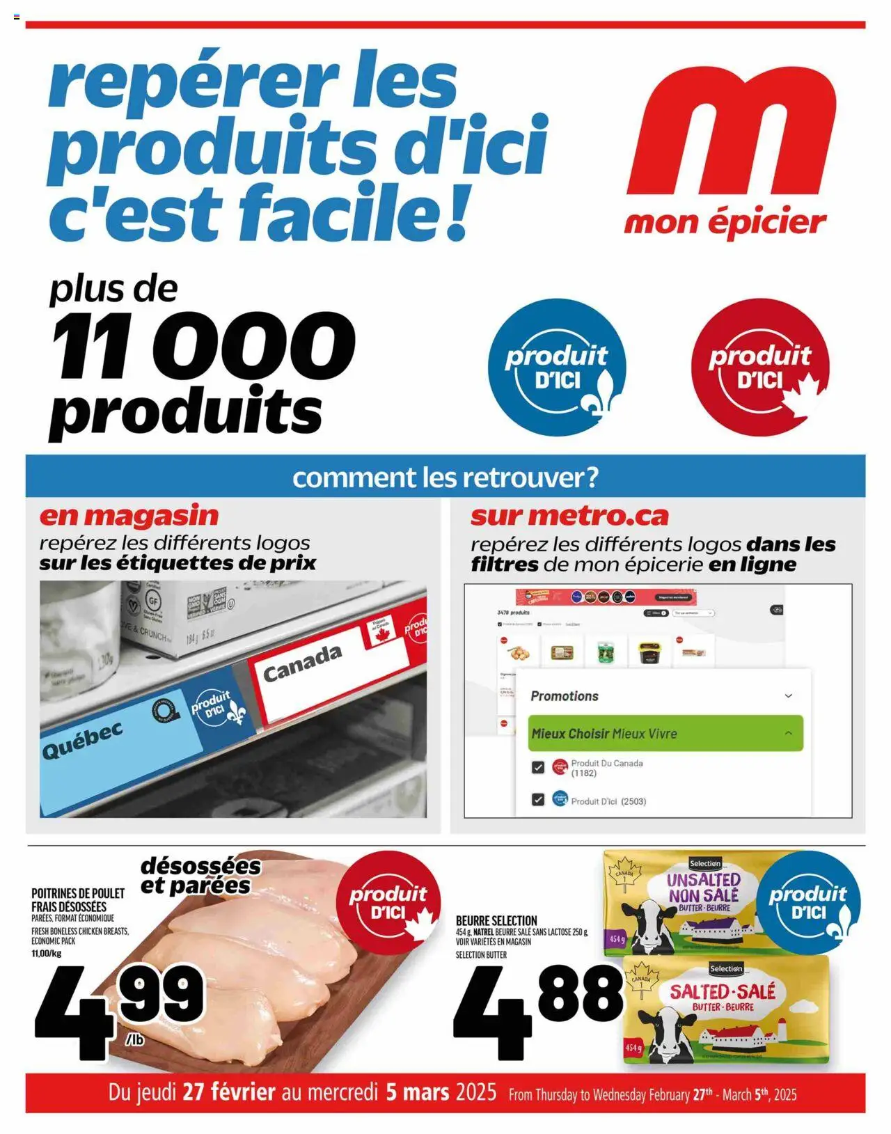 Metro weekly flyer starting Feb 27, 2025 ⭐️