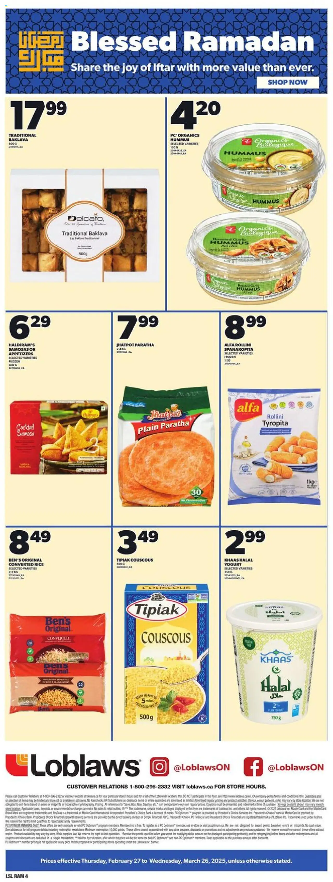 Loblaws flyer valid from Feb 27, 2025 - page number 4