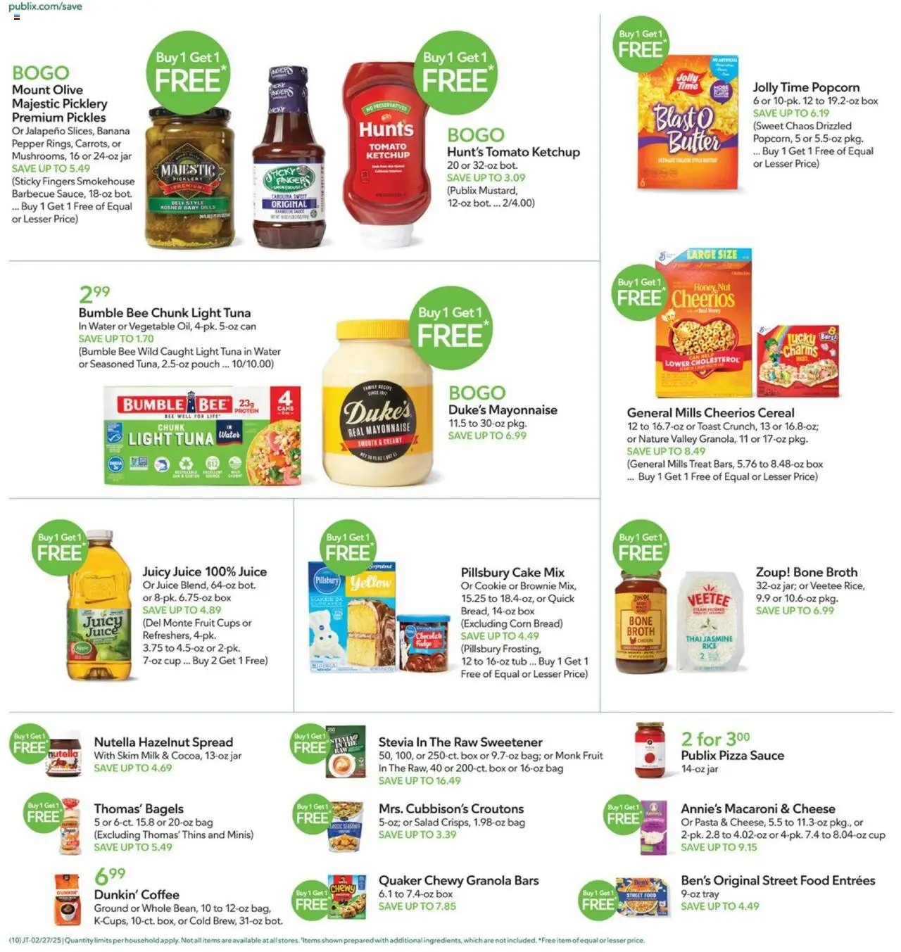 Publix Weekly ad from (02/27/2025) - Ad this week, Flyer - Page number 10