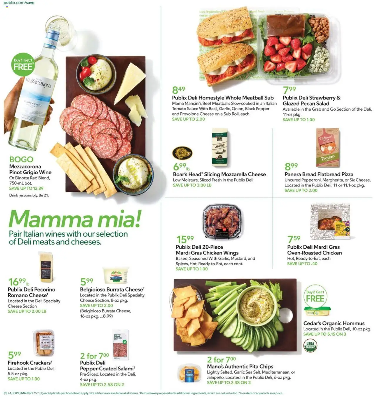 Publix Weekly ad from (02/27/2025) - Ad this week, Flyer - Page number 8