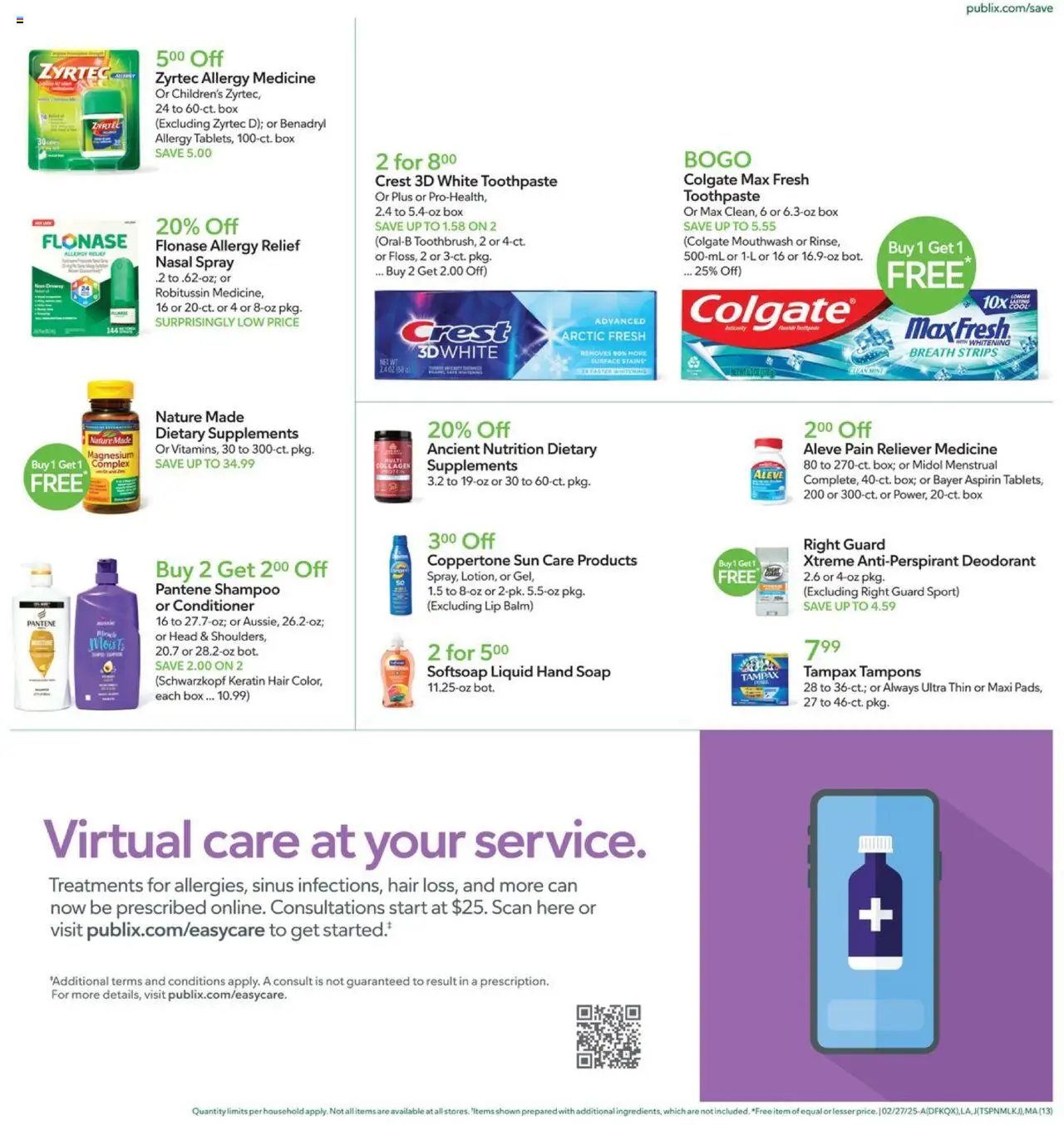 Publix Weekly ad from (02/27/2025) - Ad this week, Flyer - Page number 13
