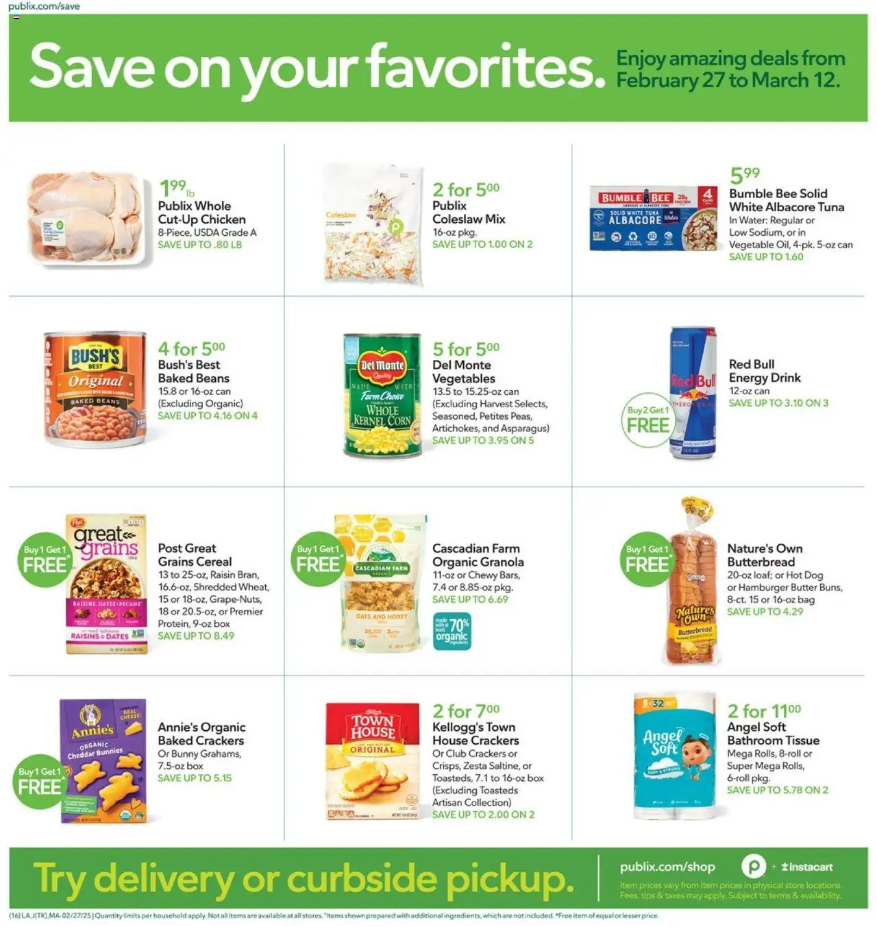 Publix Weekly ad from (02/27/2025) - Ad this week, Flyer - Page number 16
