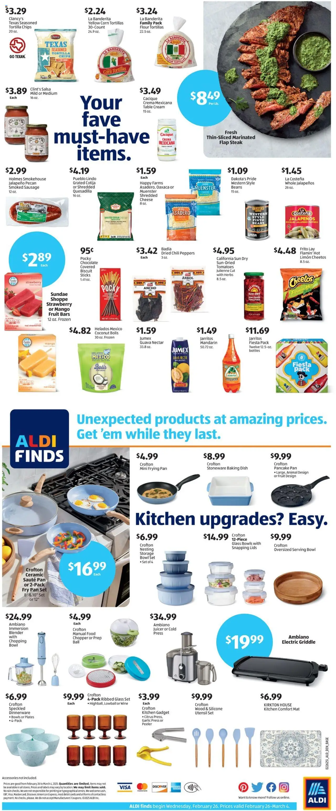 Aldi Weekly Ad from 02/26/2025 - Flyer, Sales ad - Page number 2