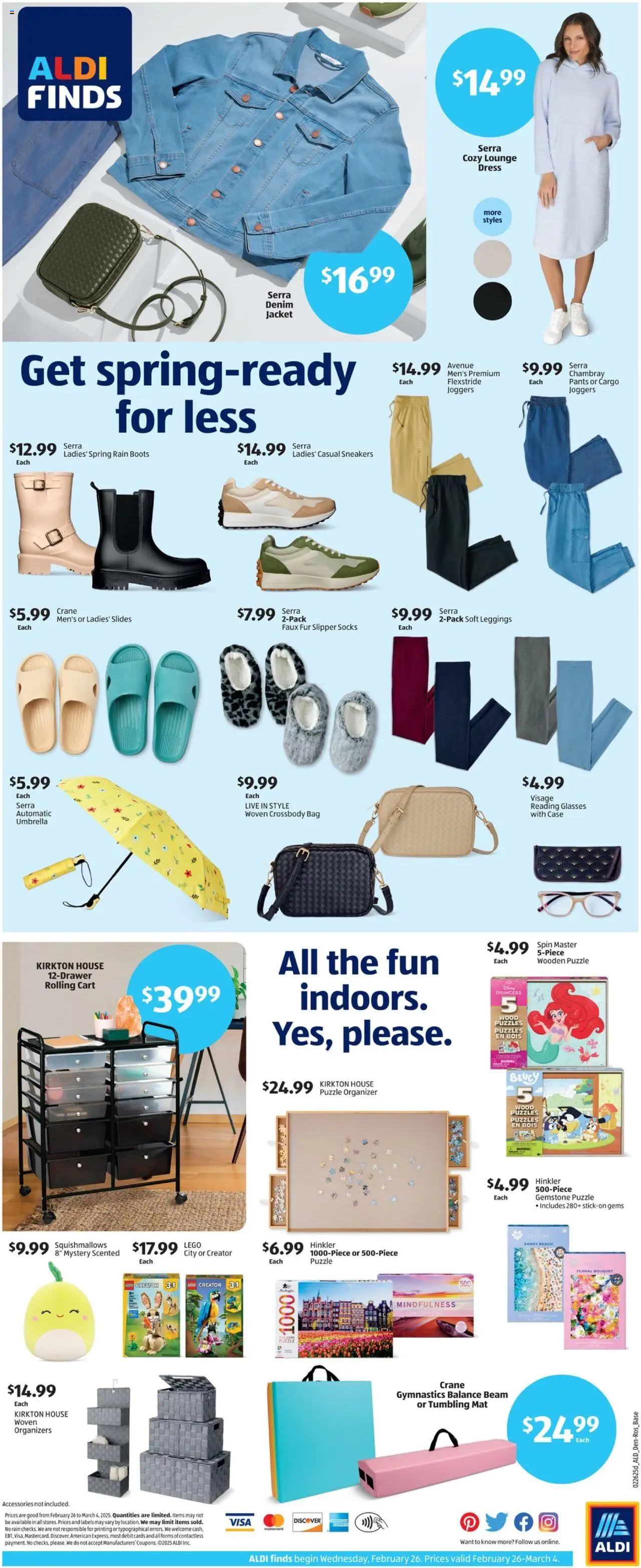 Aldi Weekly Ad from 02/26/2025 - Flyer, Sales ad - Page number 4