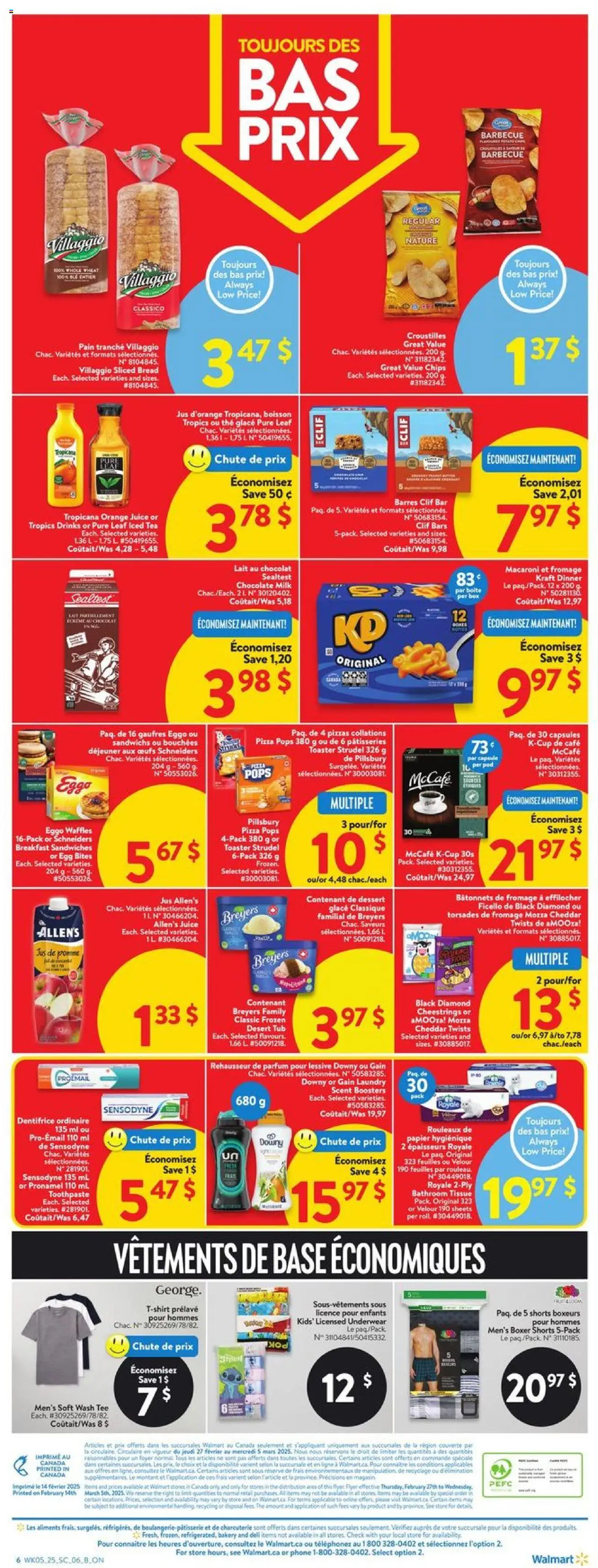 Walmart flyer valid from Feb 27, 2025 - page number 2