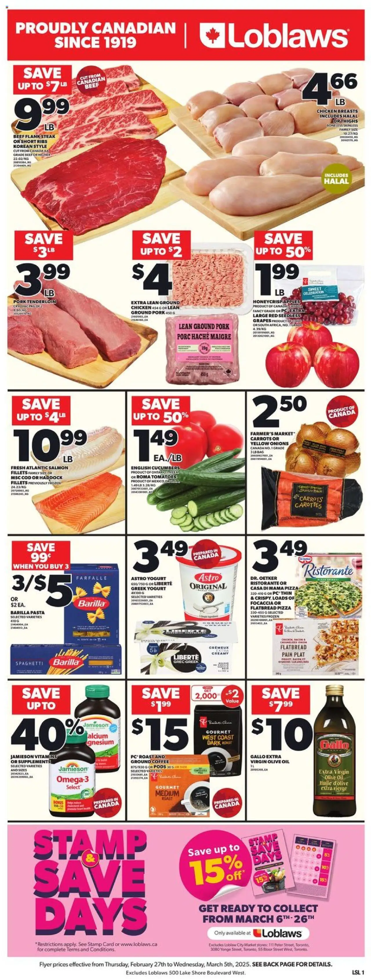 Loblaws flyer valid from Feb 27, 2025 - page number 4