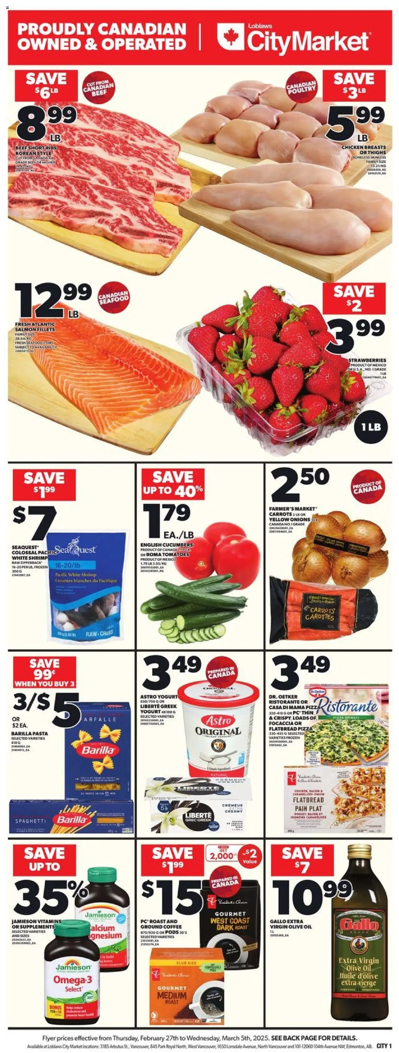 Loblaws flyer valid from Feb 27, 2025 - page number 4