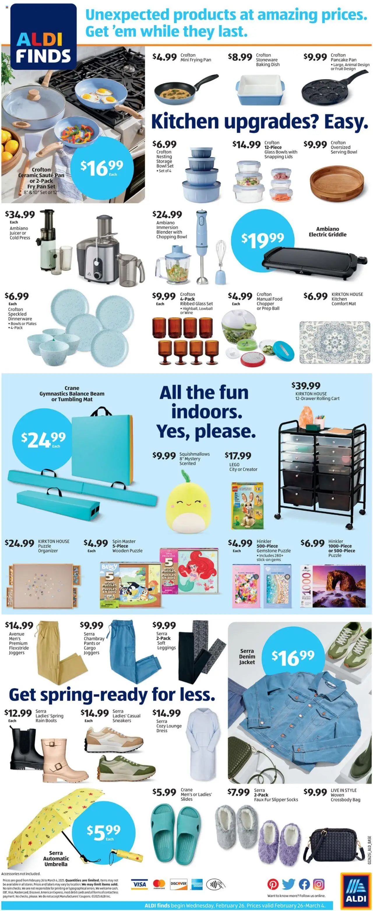 Aldi Weekly Ad from 02/26/2025 - Flyer, Sales ad - Page number 2