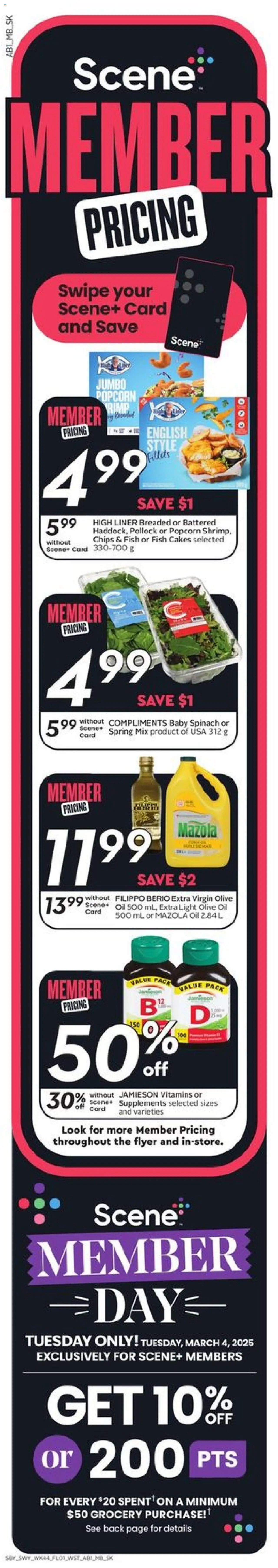 Sobeys flyer valid from Feb 27, 2025 - page number 3