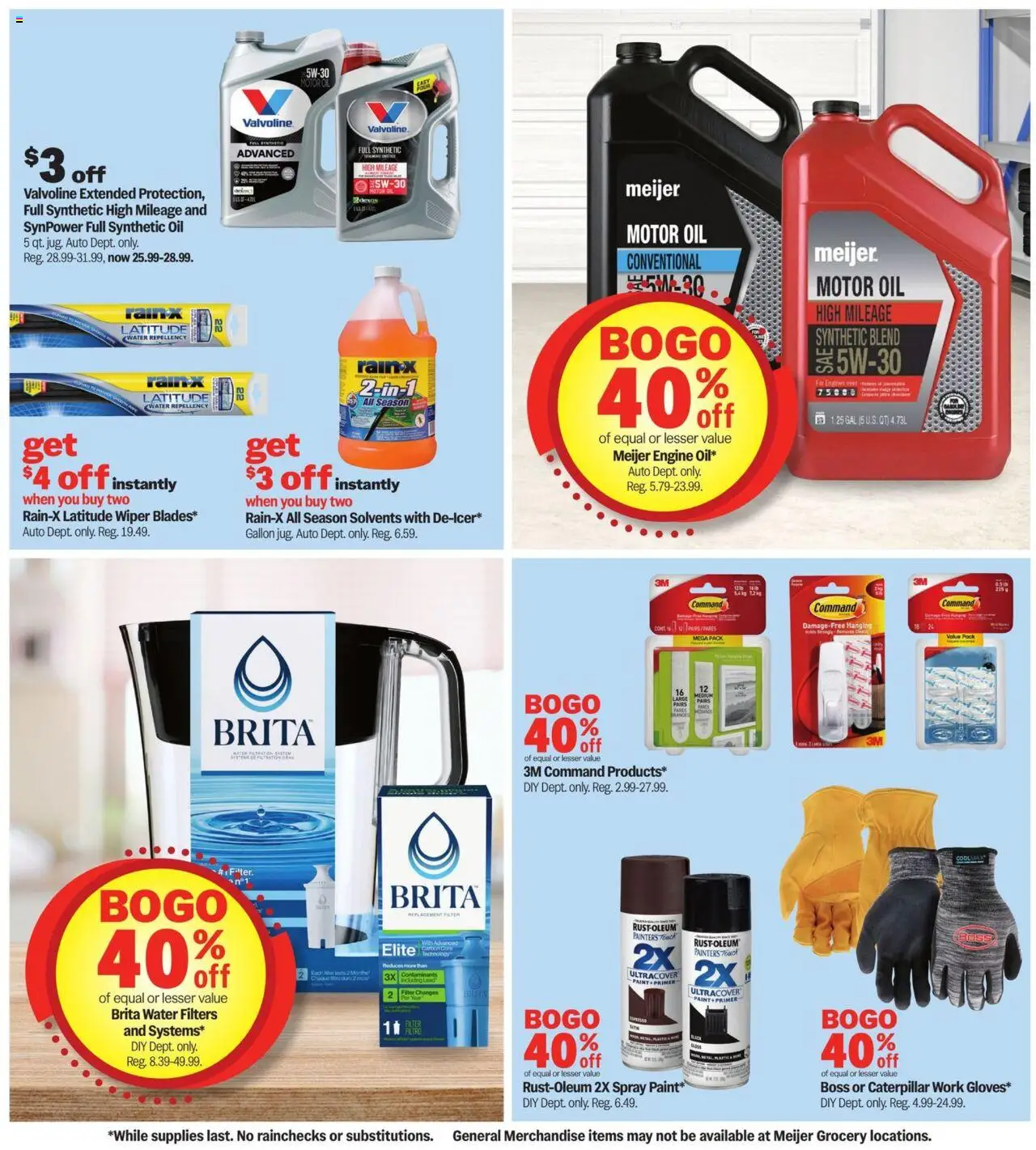 MEIJER AD from 03/02/2025 - More Deals Across the Store - PREVIEW - Page number 6