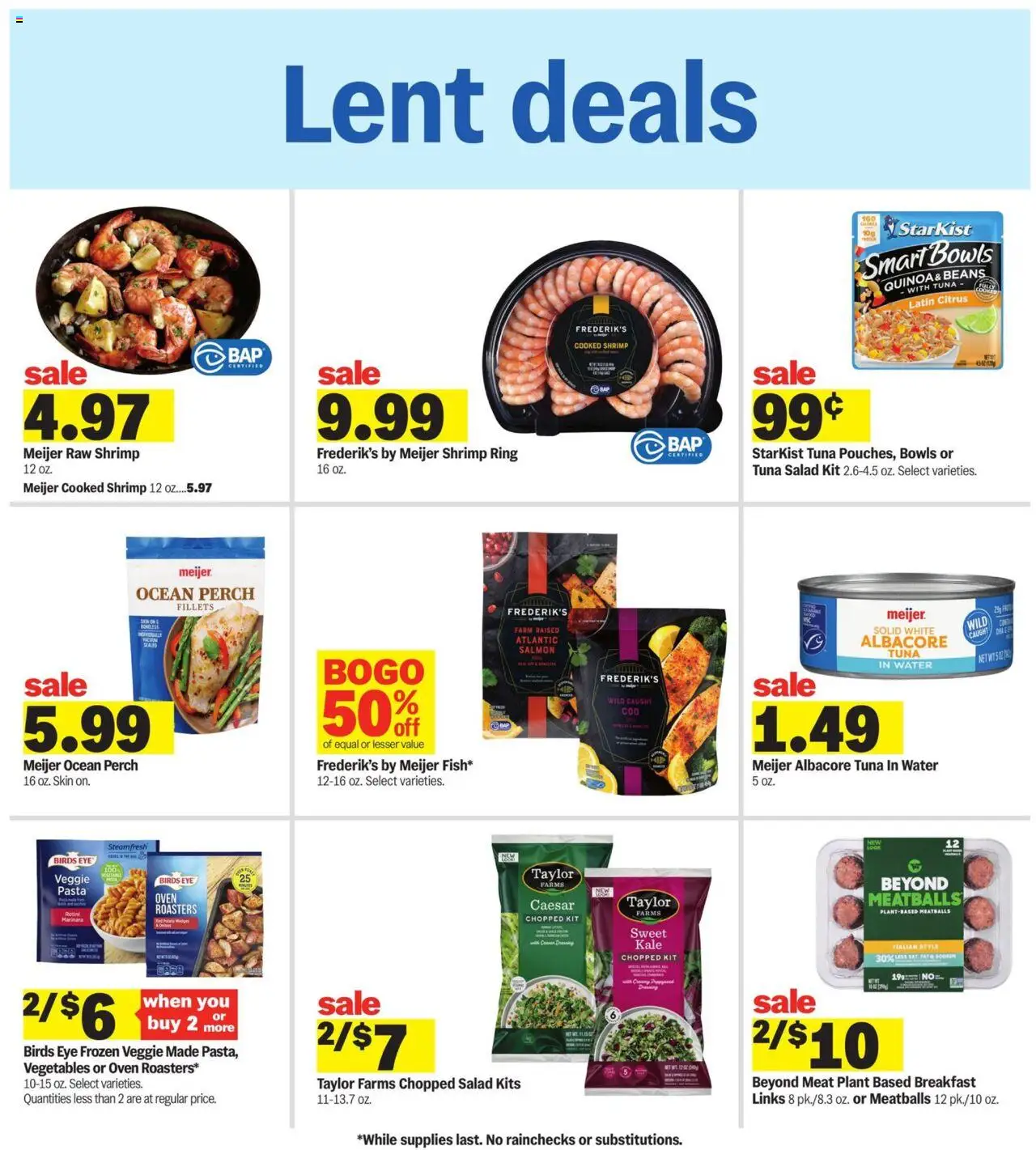 MEIJER AD from 03/02/2025 - Weekly Ad - PREVIEW - Page number 7