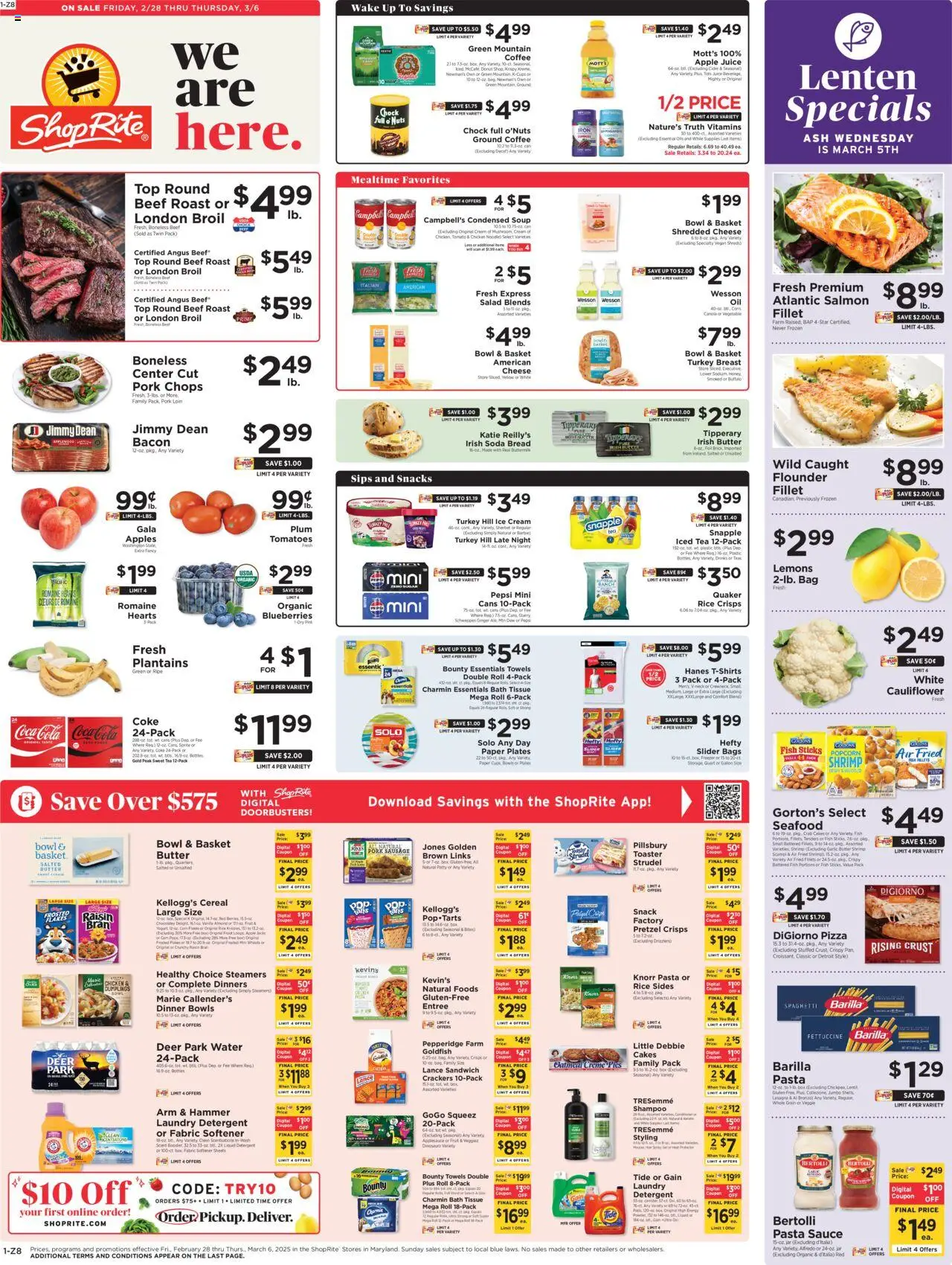 ShopRite Circular from 02/28/2025 >> Weekly Ad, flyer - Page number 4