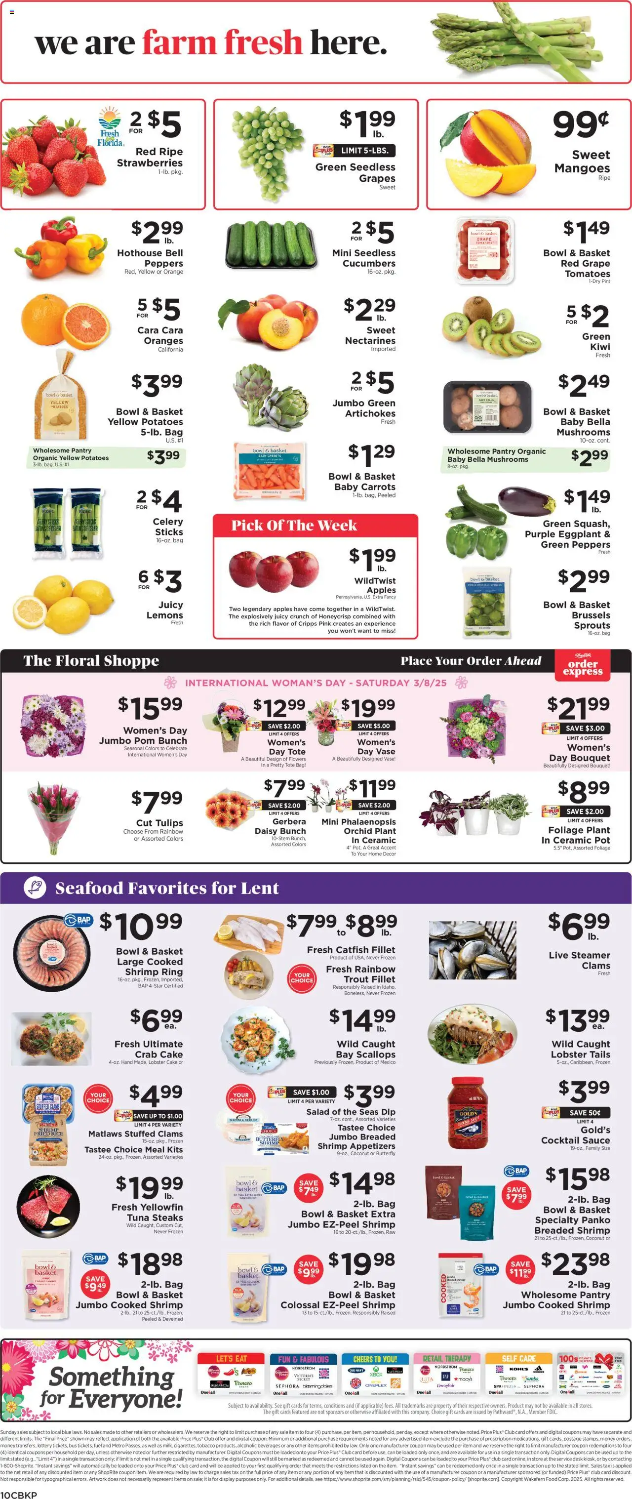 ShopRite Circular from 02/28/2025 >> Weekly Ad, flyer - Page number 13