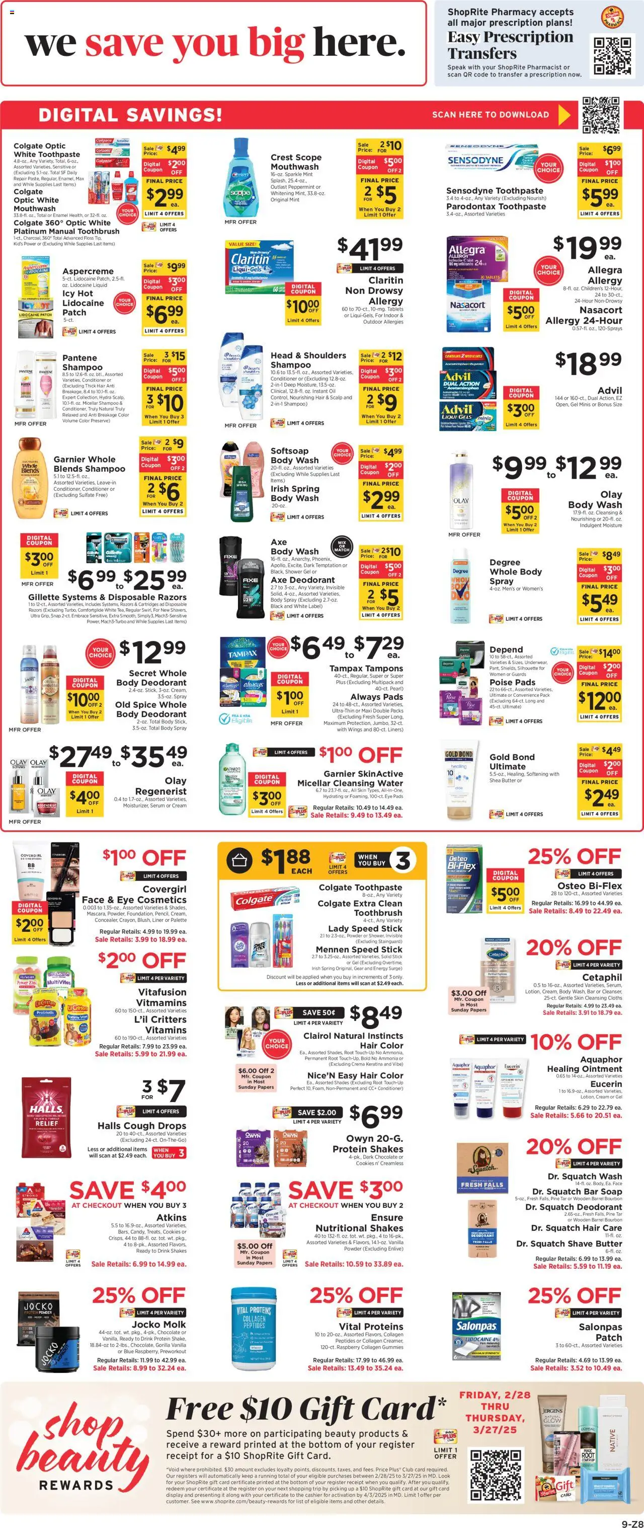ShopRite Circular from 02/28/2025 >> Weekly Ad, flyer - Page number 12