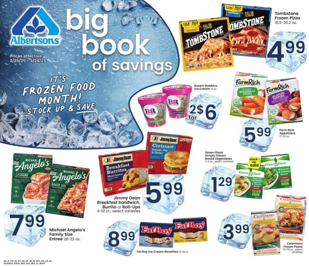 Albertsons Big Book of Savings from 02252025 gtgt Flyer