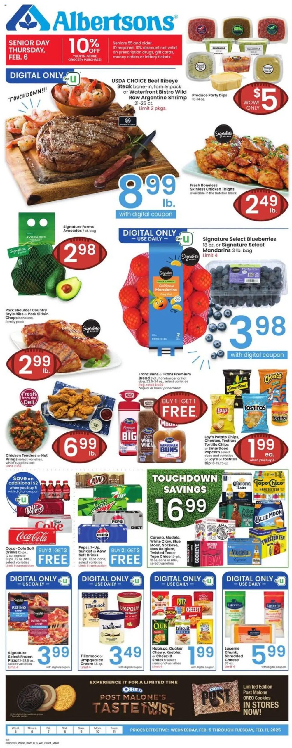 Albertsons Weekly Ad (02/05 - 02/11 2025) - Flyer