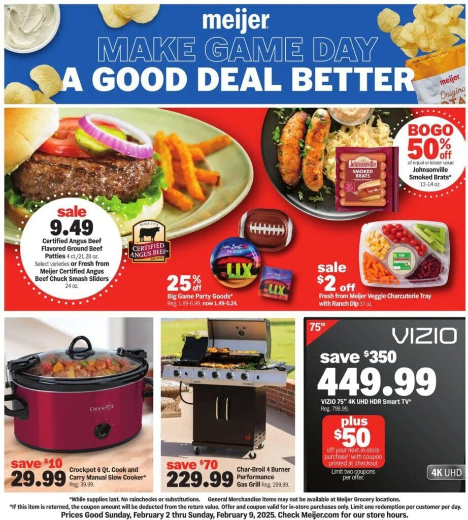 Meijer Ad 0202 0209 2025 Flyer