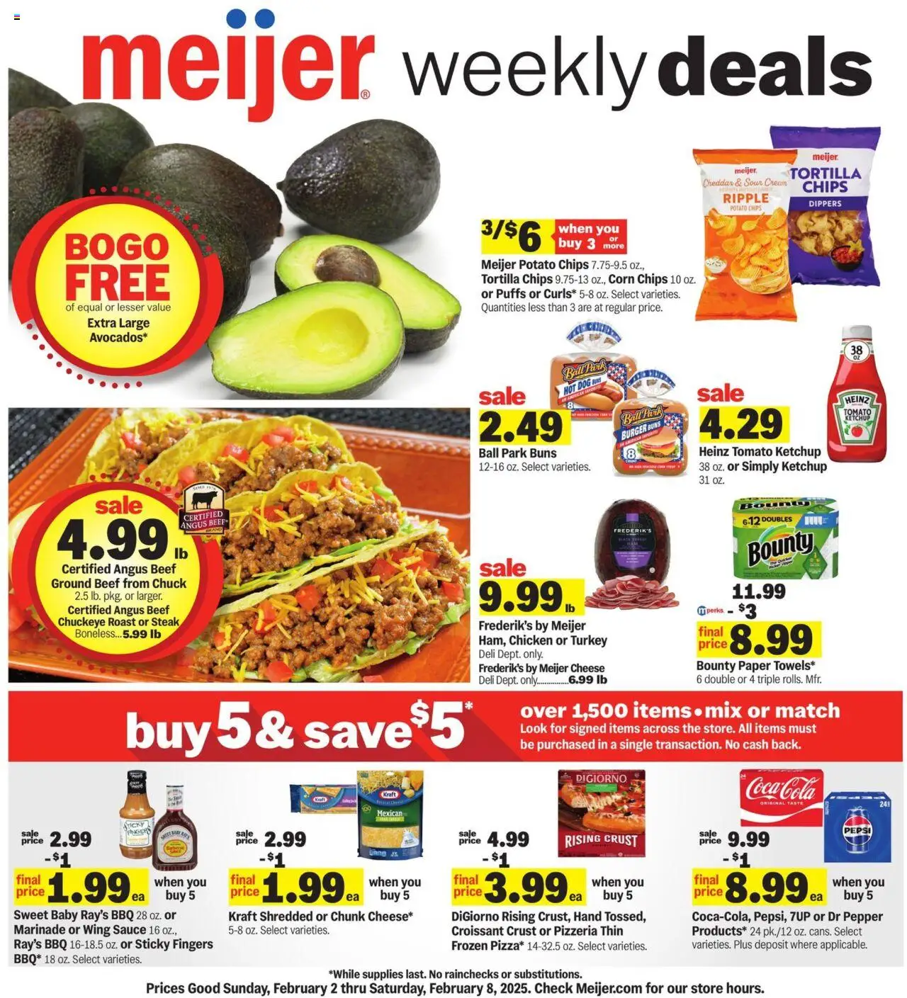 Meijer Weekly Ad (02/02 - 02/08 2025) - Flyer
